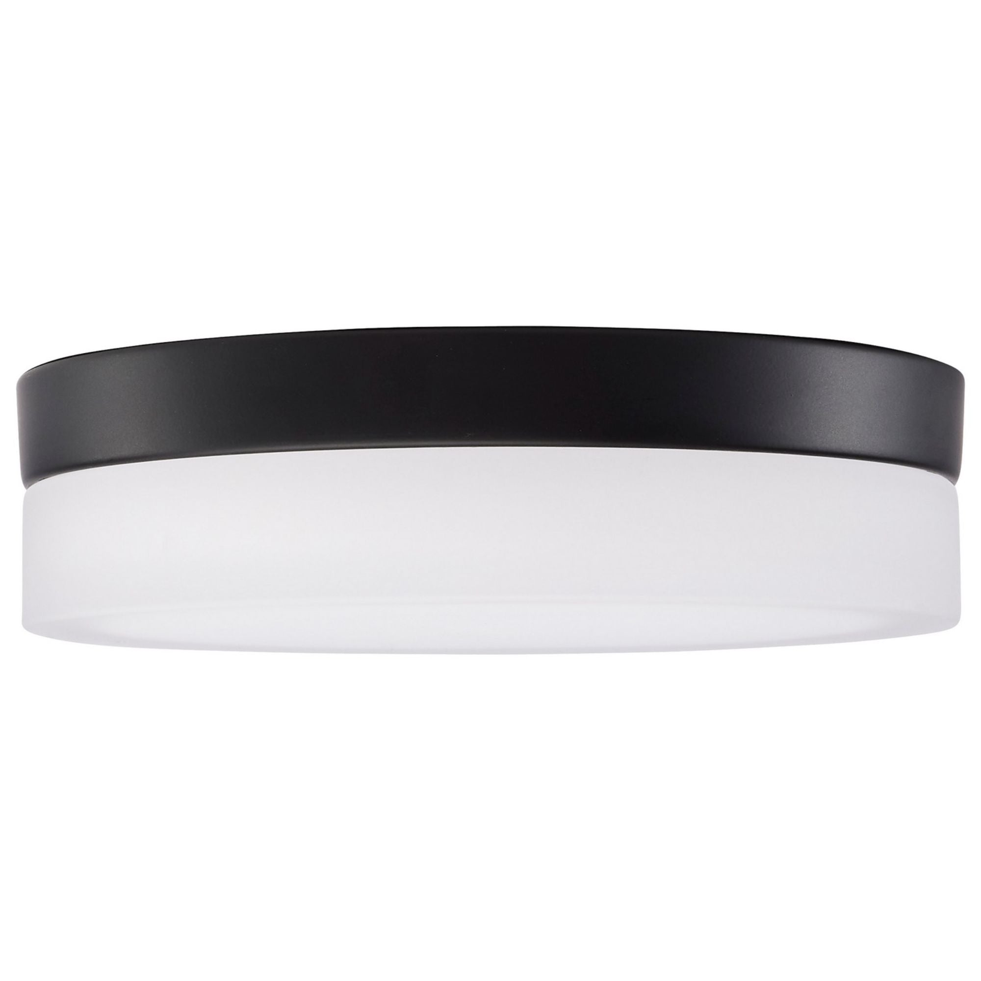 PI 9" LED Flush Mount, 3CCT, Matte Black Finish - Bees Lighting