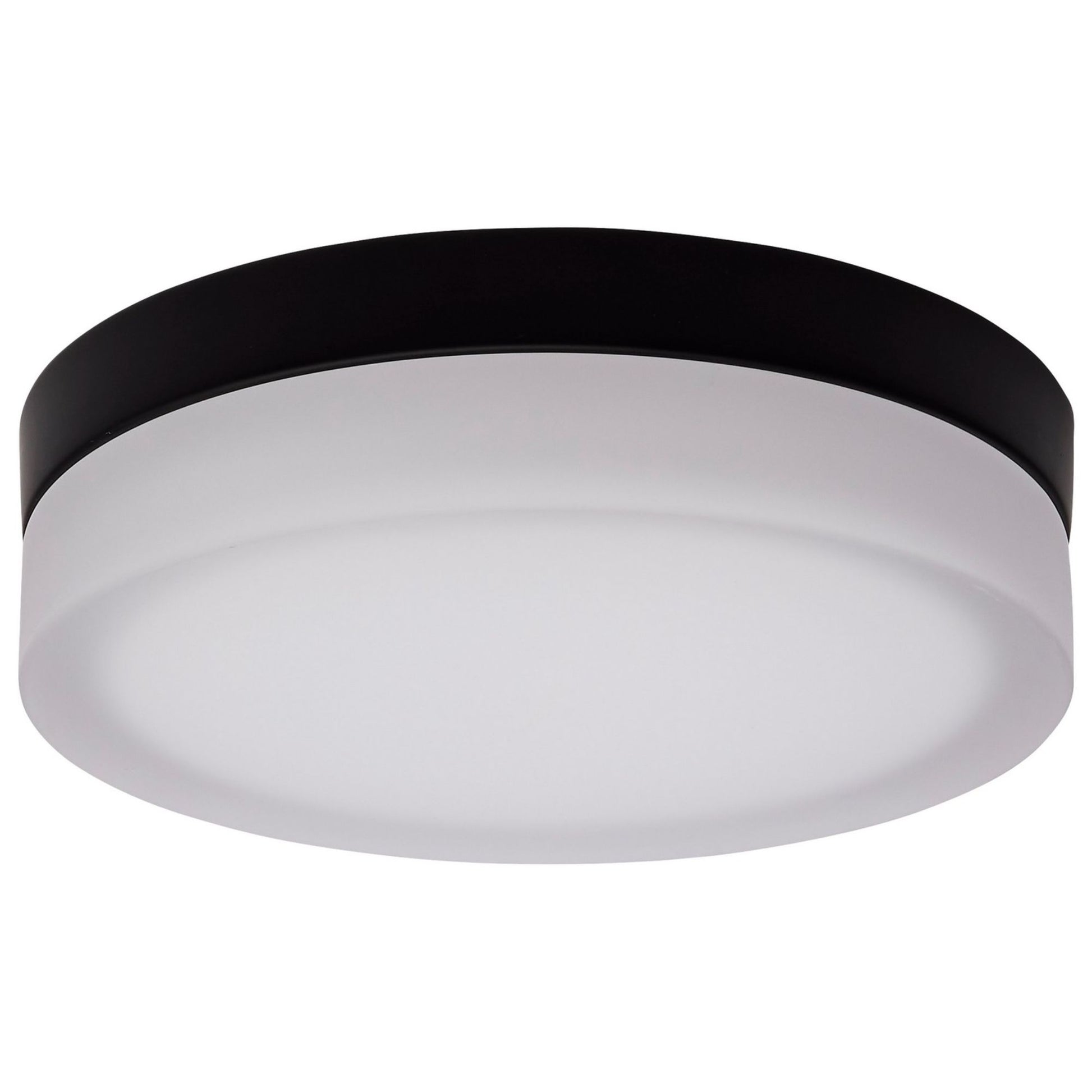PI 9" LED Flush Mount, 3CCT, Matte Black Finish - Bees Lighting