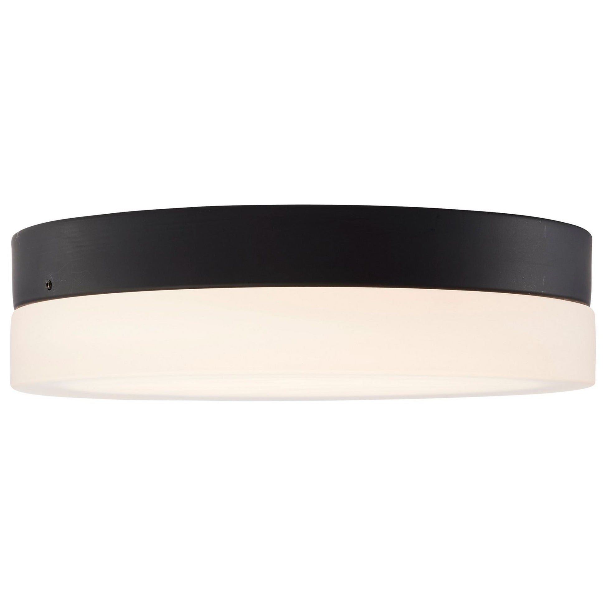 PI 11" LED Flush Mount, 3CCT, Matte Black Finish - Bees Lighting