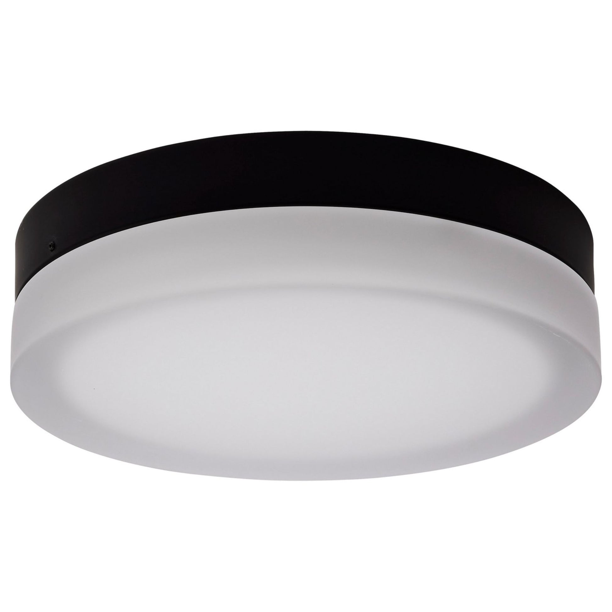 PI 11" LED Flush Mount, 3CCT, Matte Black Finish - Bees Lighting