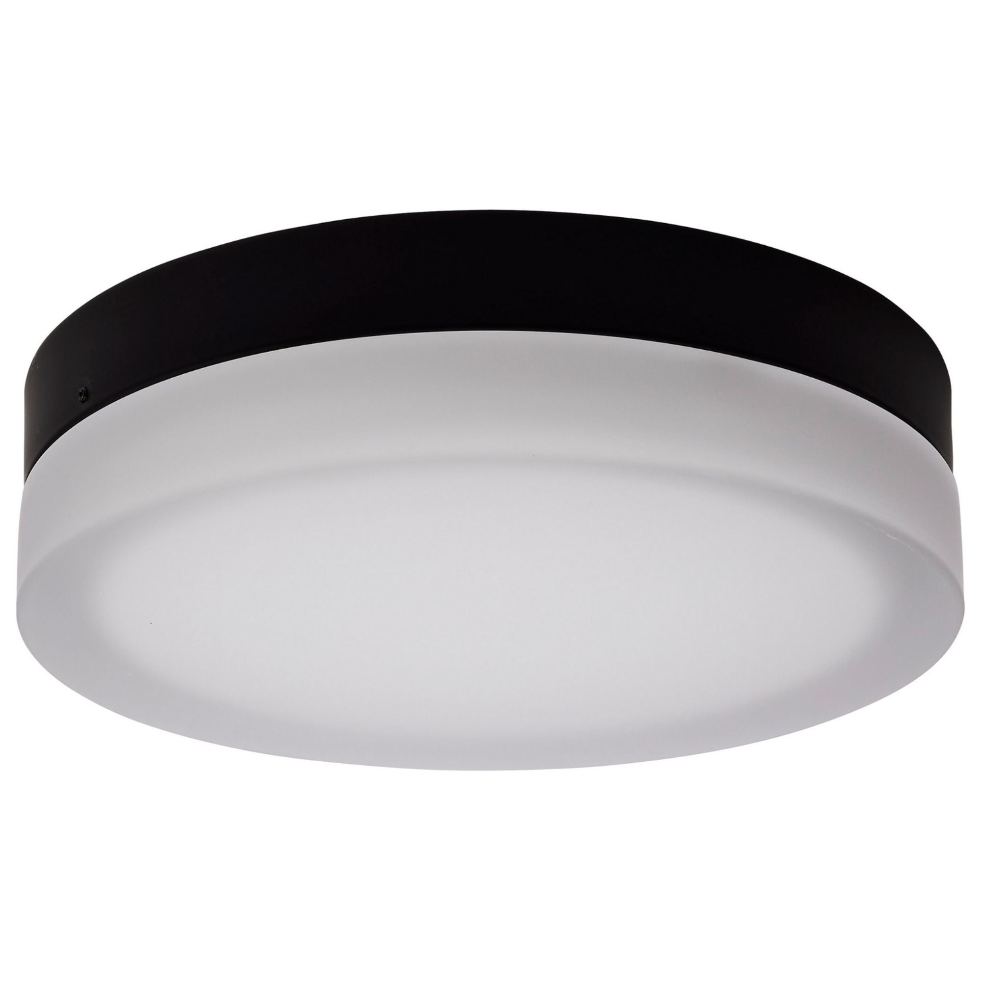 PI 11" LED Flush Mount, 3CCT, Matte Black Finish - Bees Lighting