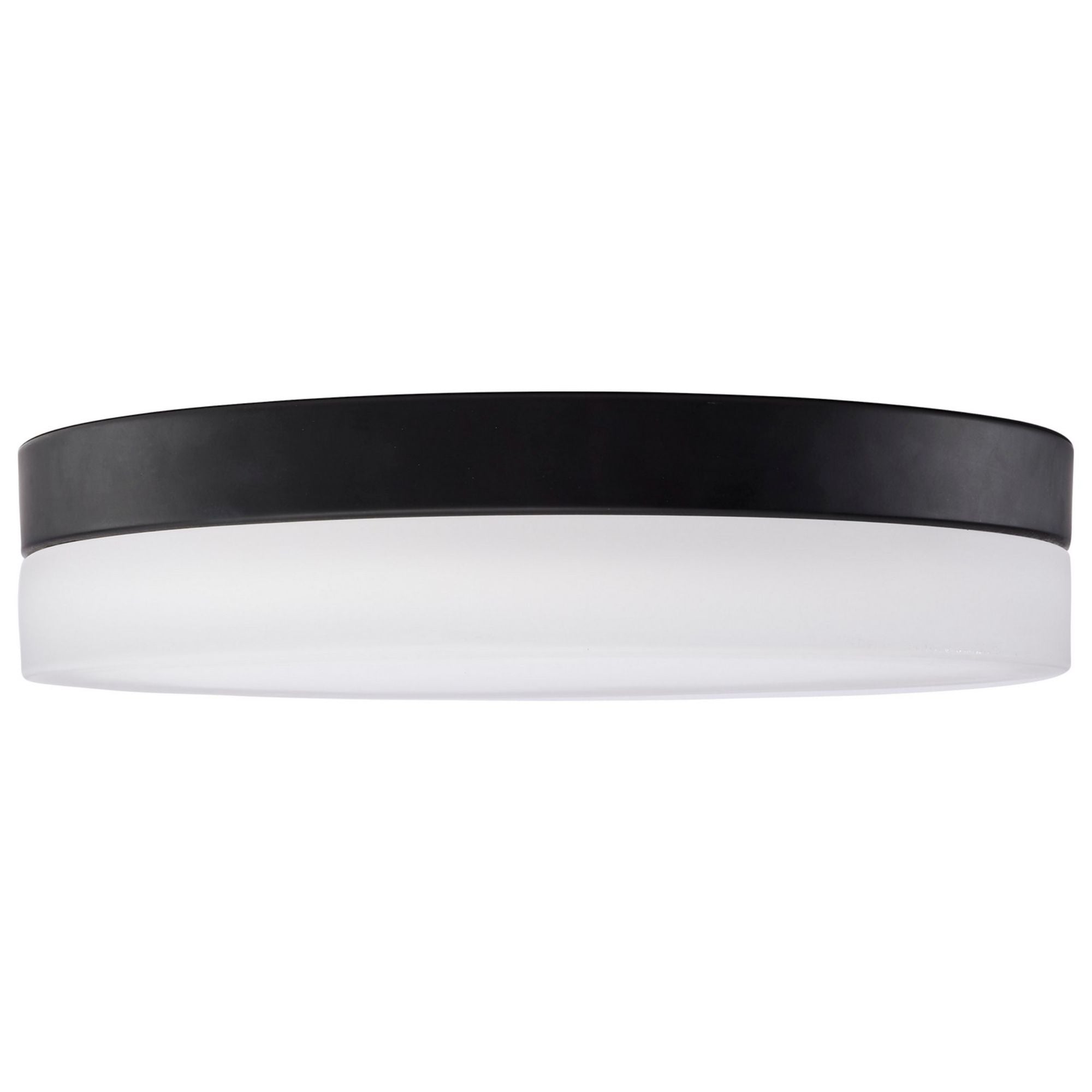 PI 14" LED Flush Mount, 3CCT, Matte Black Finish - Bees Lighting