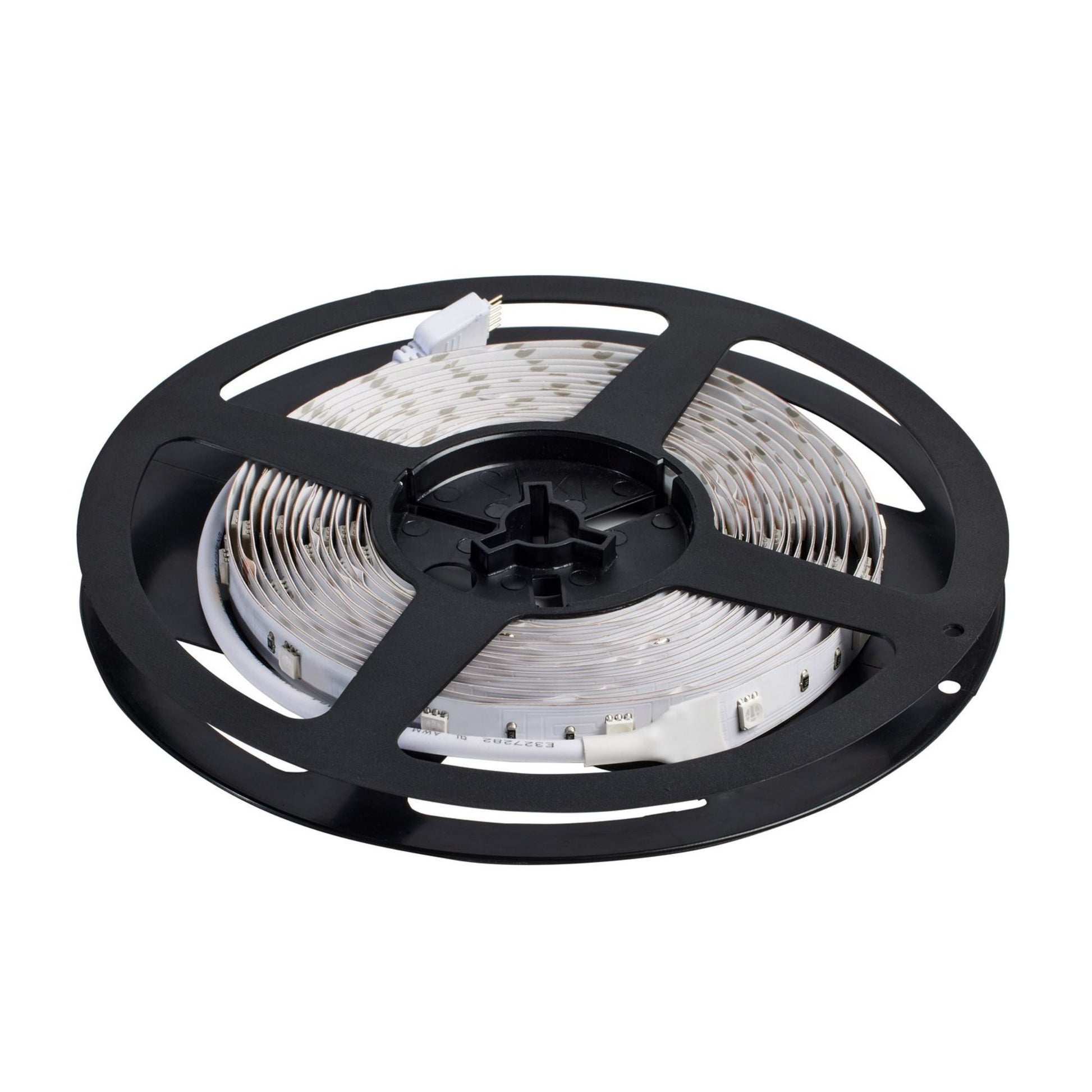 Dimension Color LED Tape Light Kit with Remote, 16Ft Reel, RGB, 12V, Plug Connection - Bees Lighting