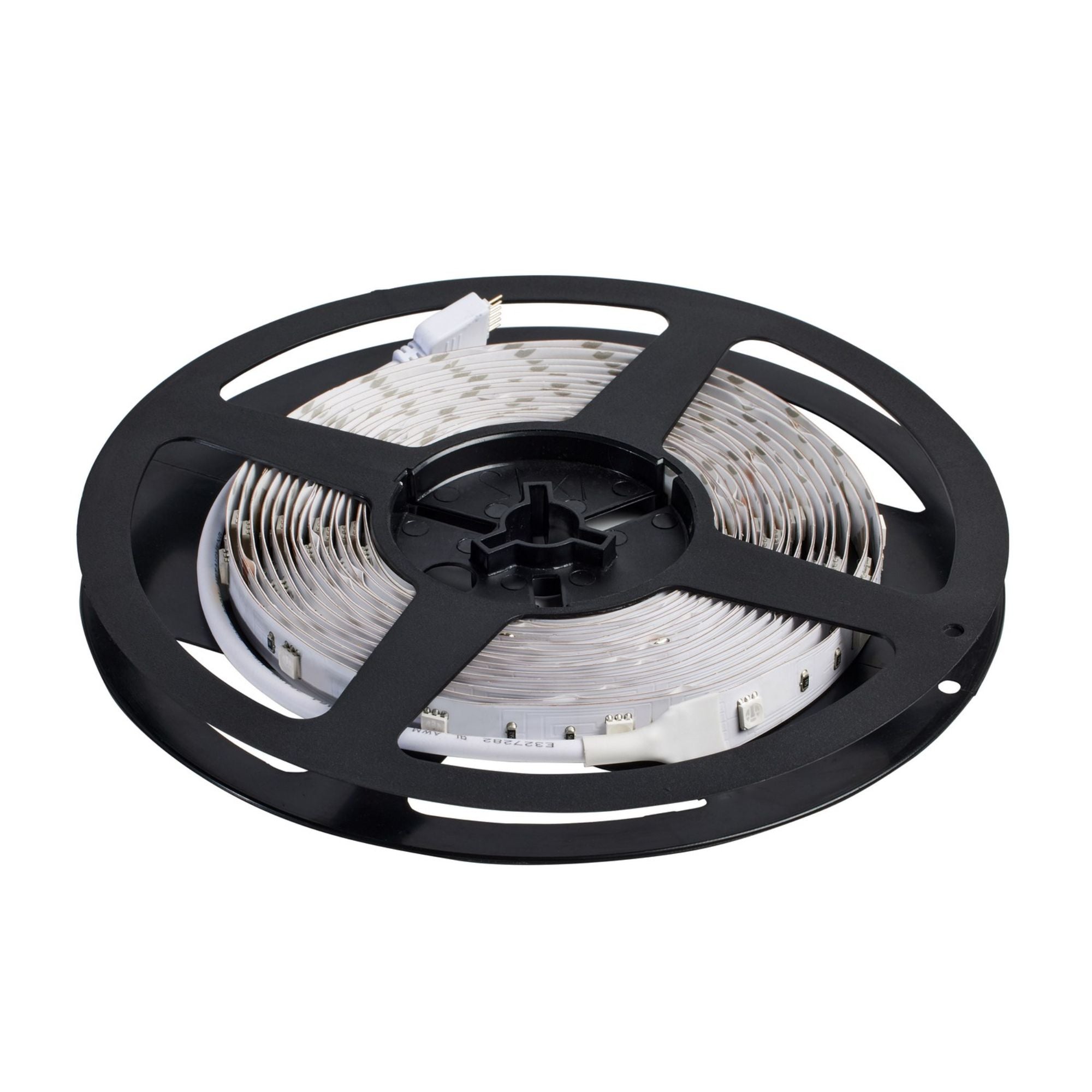 Dimension Color LED Tape Light Kit with Remote, 16Ft Reel, RGB, 12V, Plug Connection - Bees Lighting