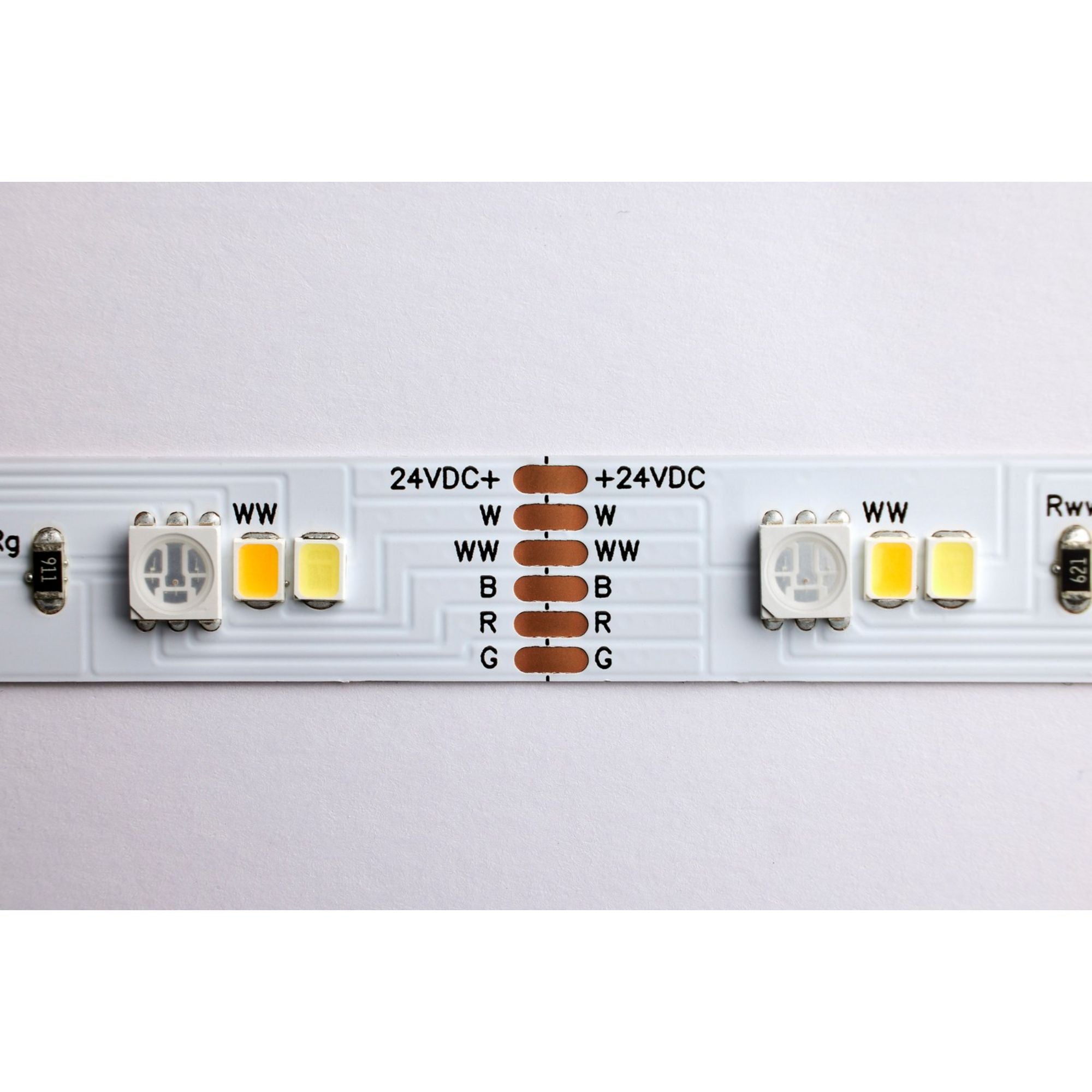 Dimension Plus LED Smart Tape Light Kit, 16Ft Reel, RGB + Tunable White, 24V, Plug Connection - Bees Lighting