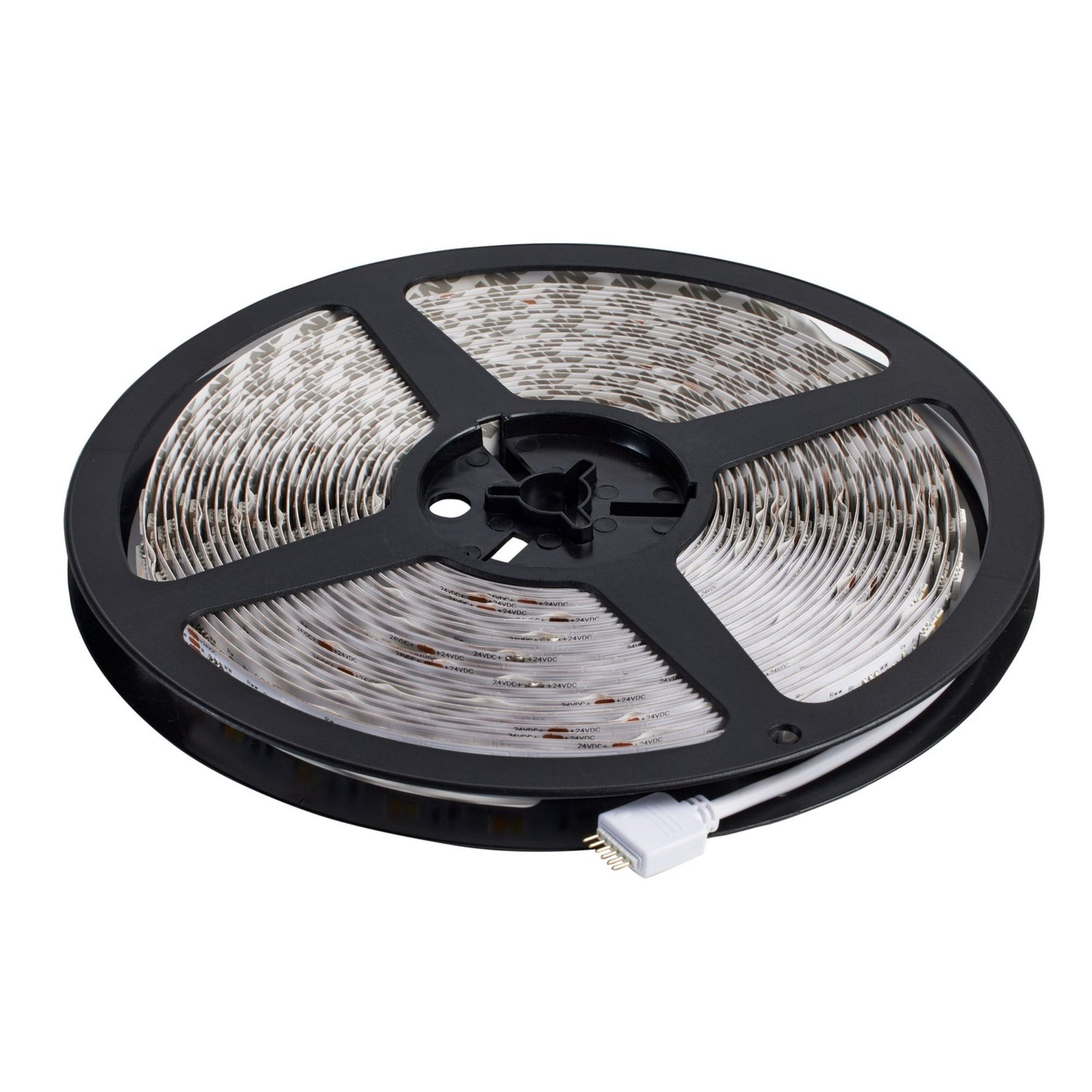 Dimension Pro LED Smart Tape Light Kit, 16Ft Reel, RGB + Tunable White, 24V, Plug Connection - Bees Lighting