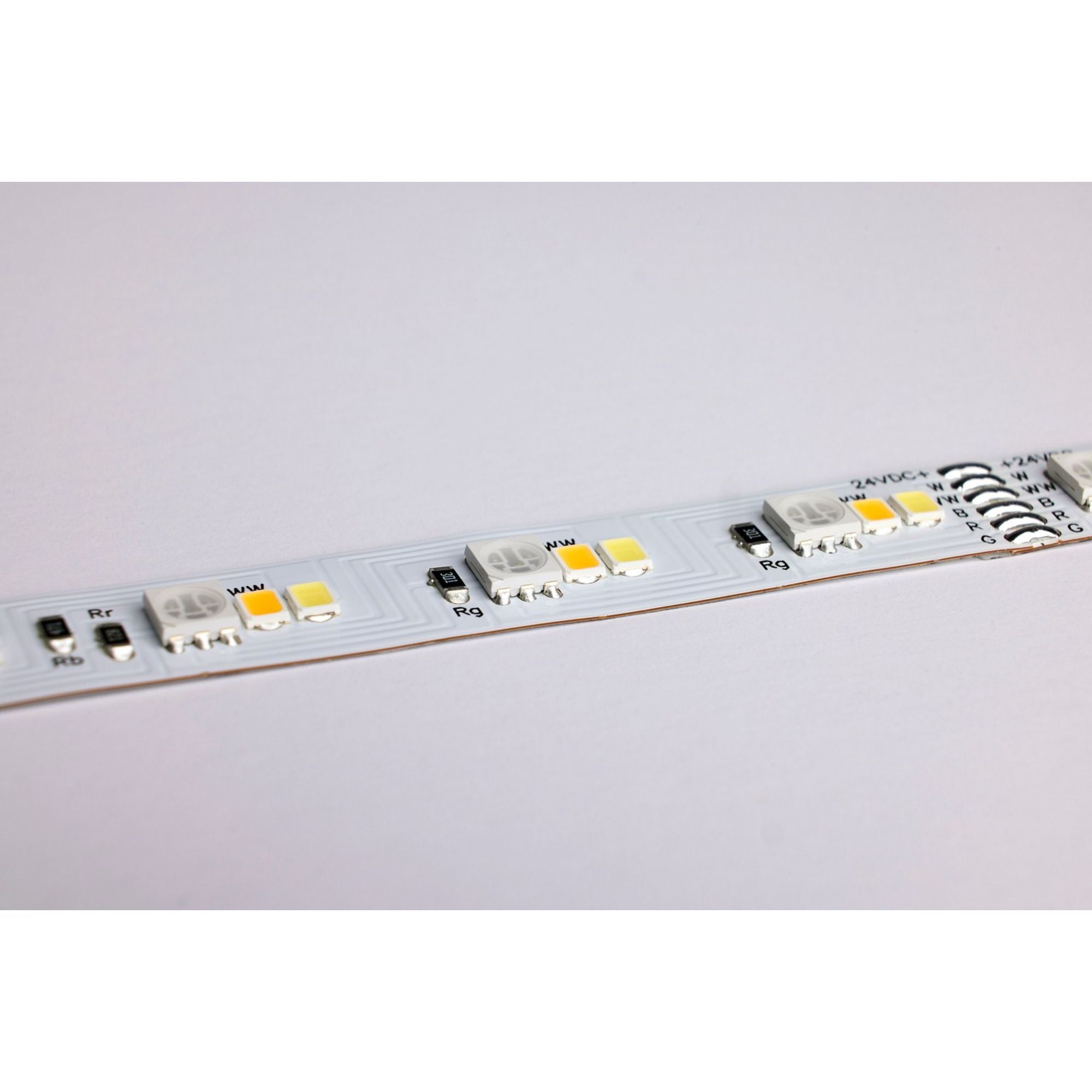 Dimension Pro LED Smart Tape Light Kit, 16Ft Reel, RGB + Tunable White, 24V, Plug Connection - Bees Lighting