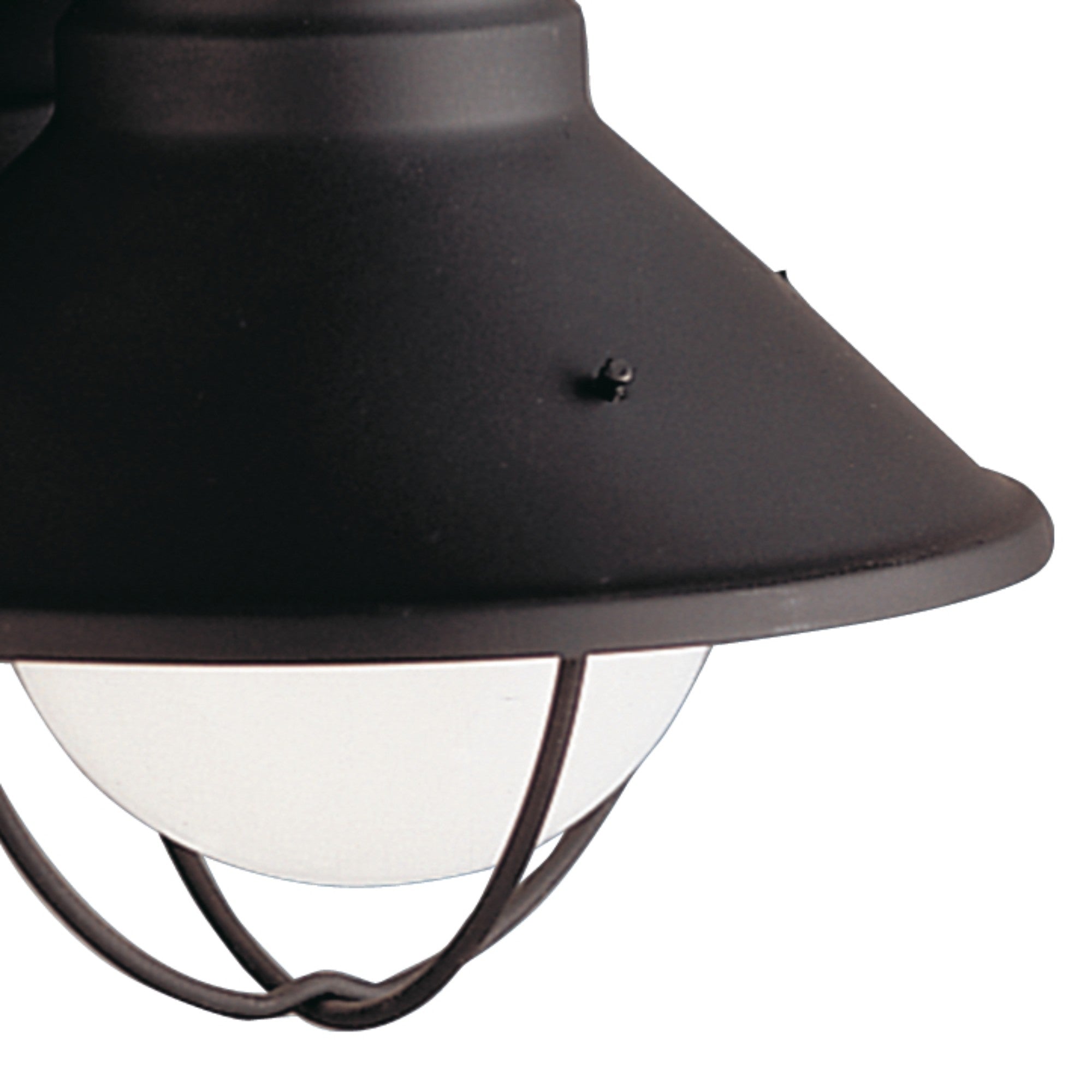 Seaside 8" Outdoor Wall Light, Black Finish - Bees Lighting