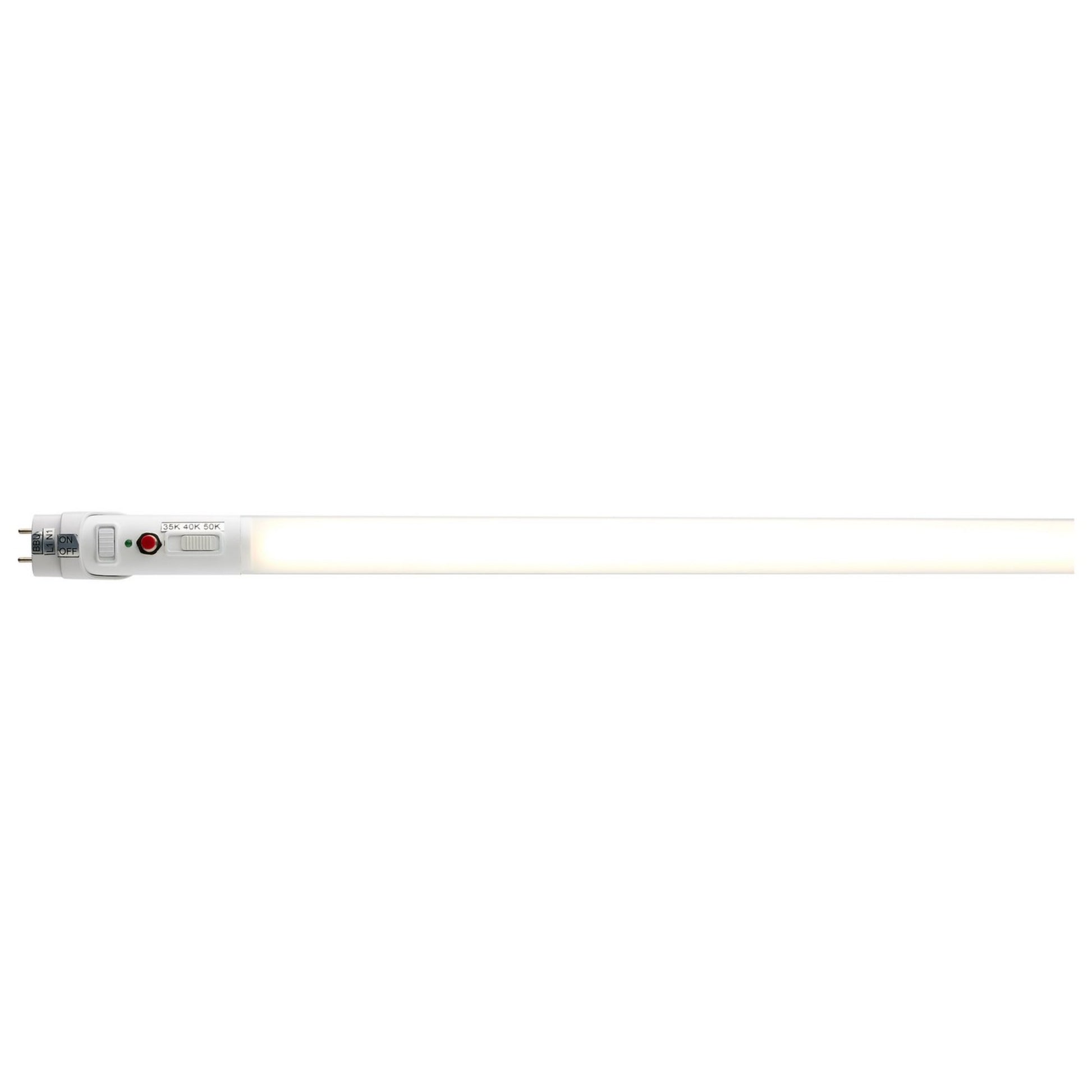 Satco Battery Backup LED T8 Lamps - Type B, CCT Selectable - Bees Lighting