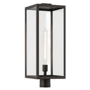 Branner 26" Outdoor Post Light, Olde Bronze Finish - Bees Lighting