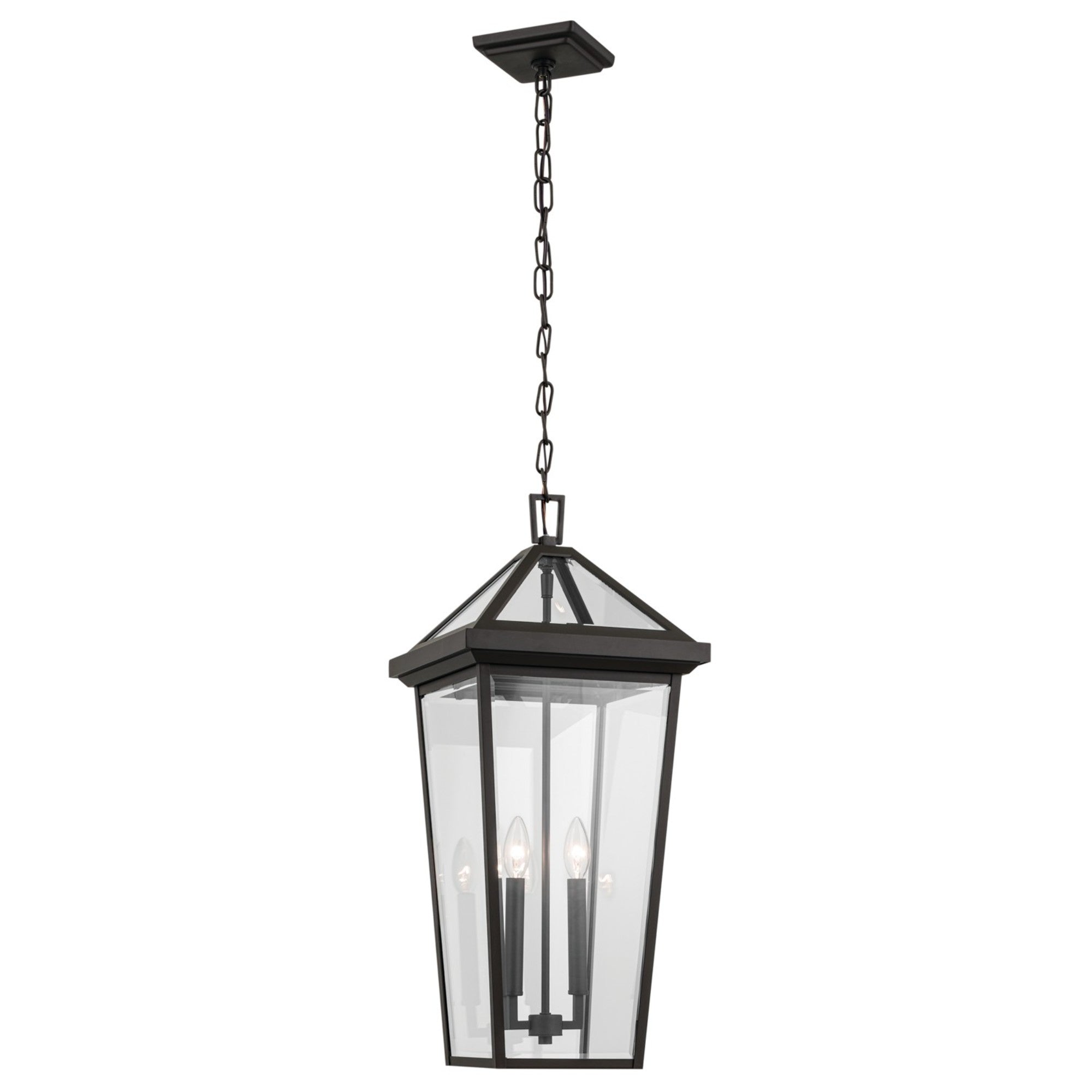 Regence 26" 2-Light Outdoor Pendant, Olde Bronze Finish - Bees Lighting