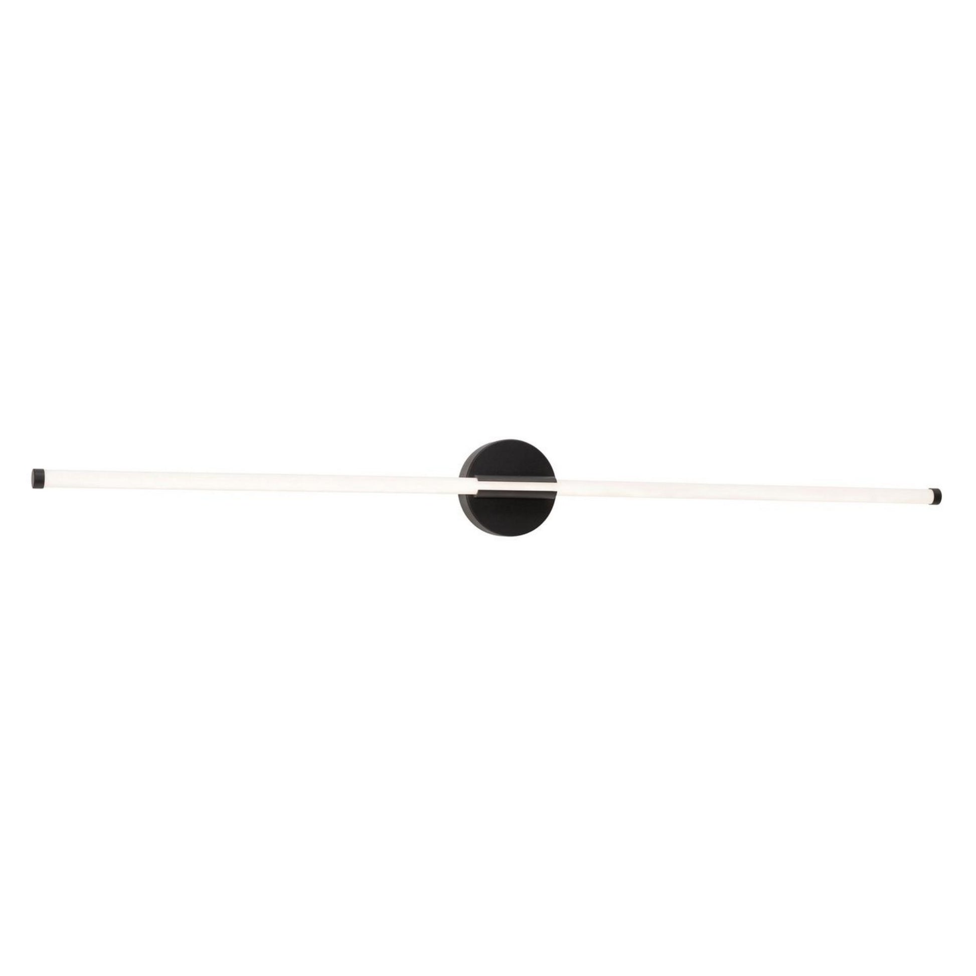 Rusnak 48" LED Vanity, Black Finish - Bees Lighting