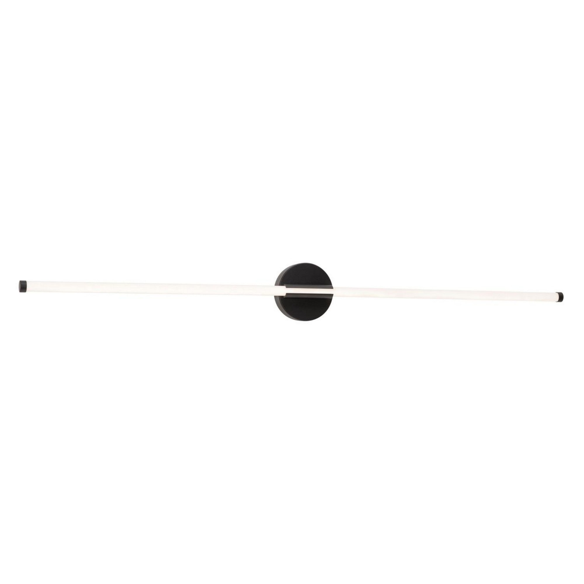 Rusnak 48" LED Vanity, Black Finish - Bees Lighting
