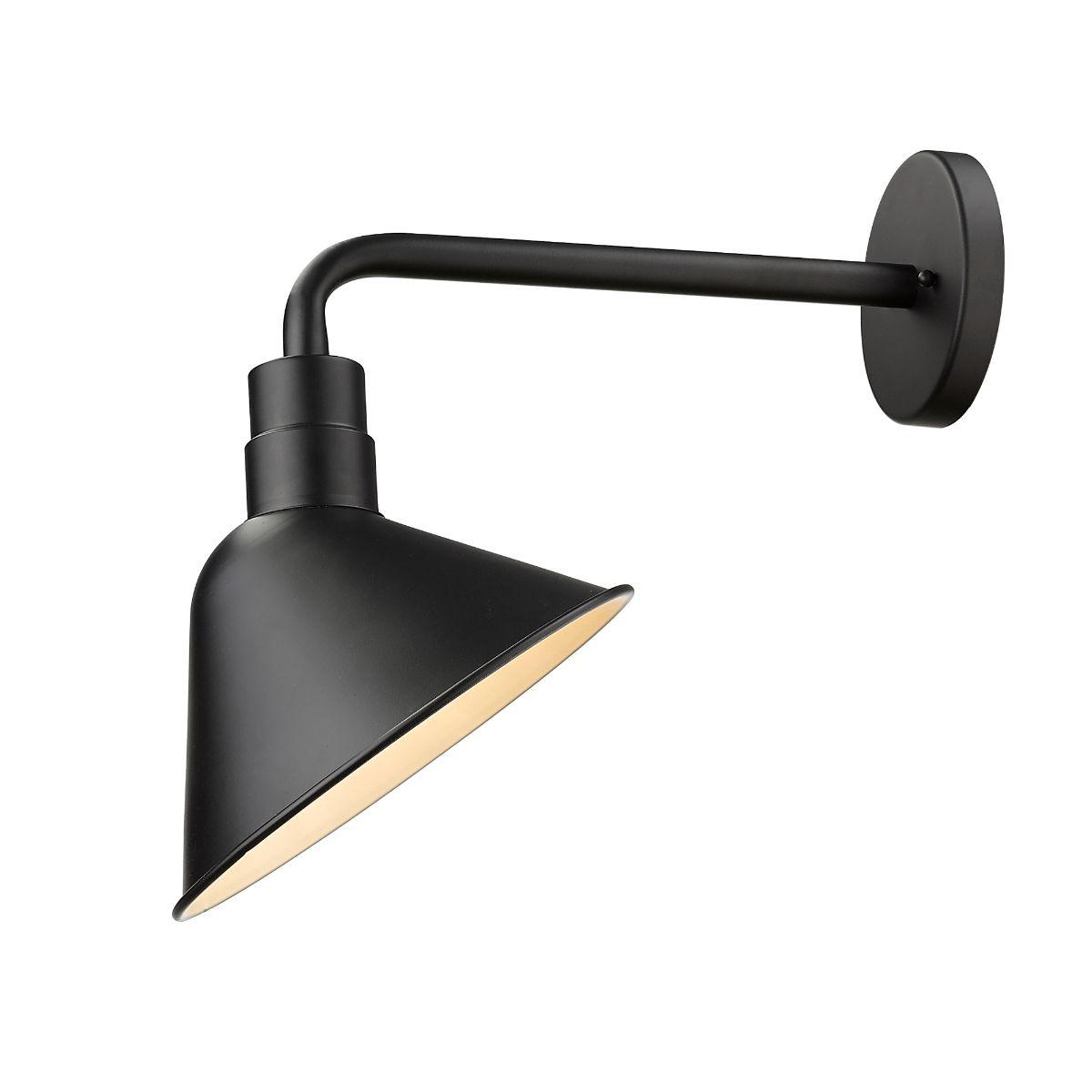 Fuller 17 In. Outdoor Wall Sconce Black Finish
