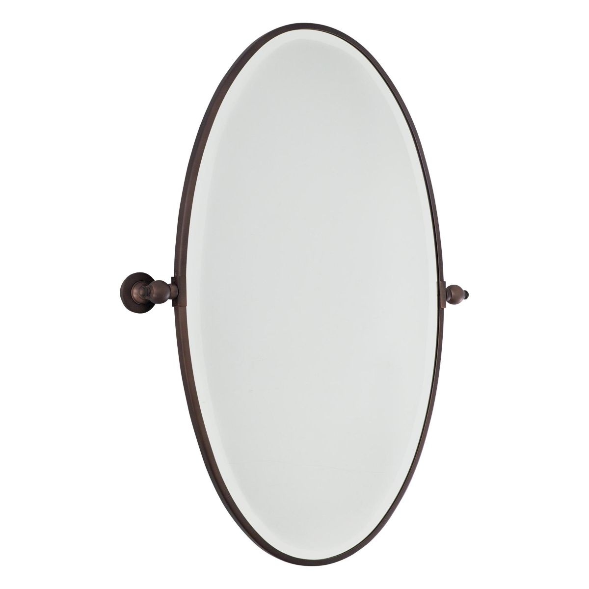 Pivoting Mirrors 27 In. X 33.75 In. Bathroom & Vanity Mirror Bronze Finish - Bees Lighting