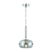 Nottingham 10" Mini Pendant, Polished Nickel Finish - Bees Lighting