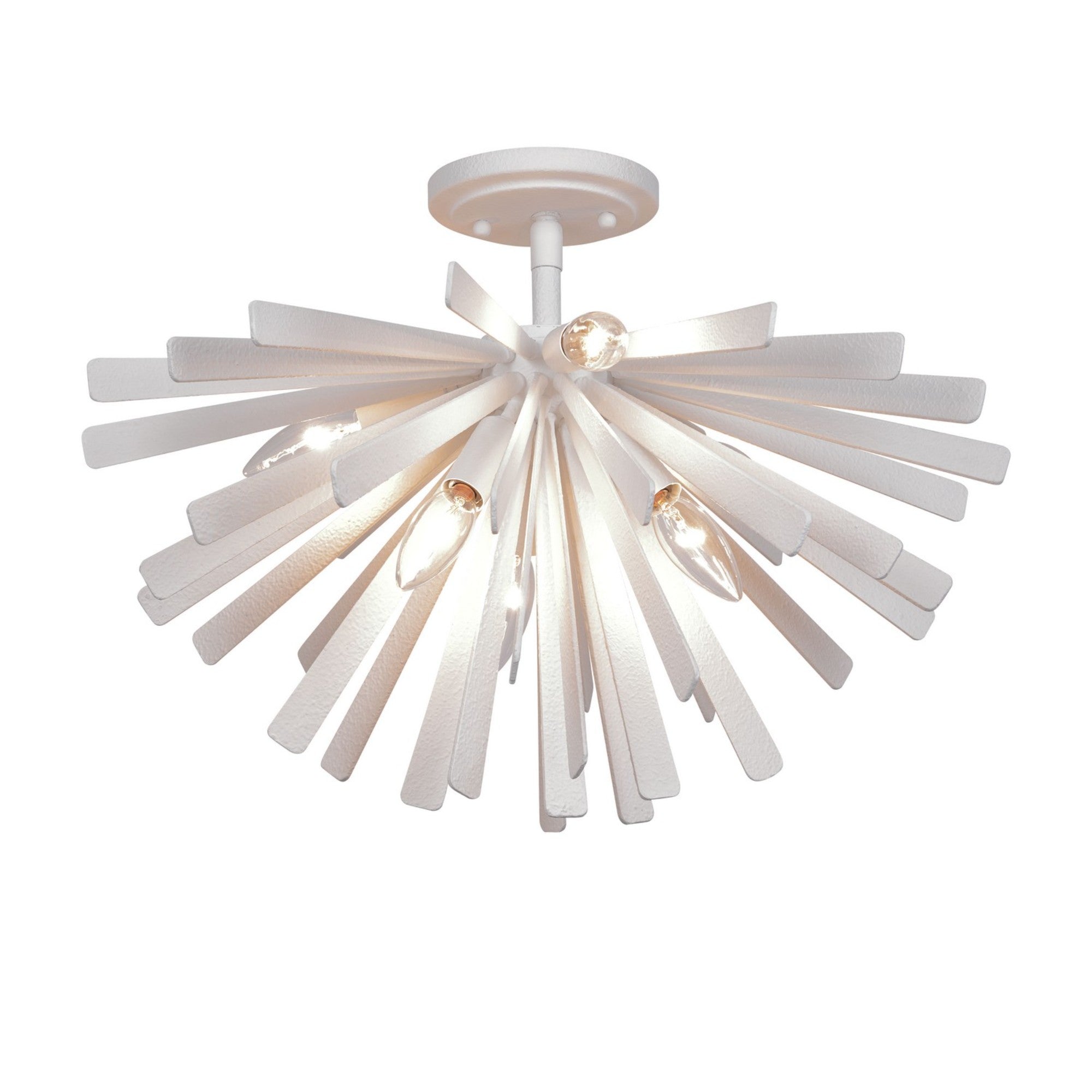Confluence 20" 6 Lights Semi-flush Mount Light - Bees Lighting