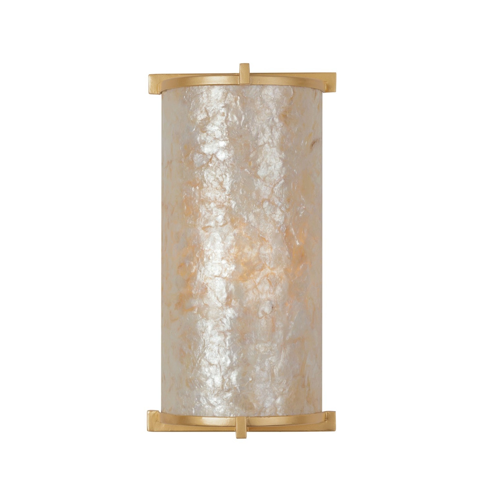 Sommers Bend 14" 2-Light Wall Sconce, Fawn Gold Finish - Bees Lighting