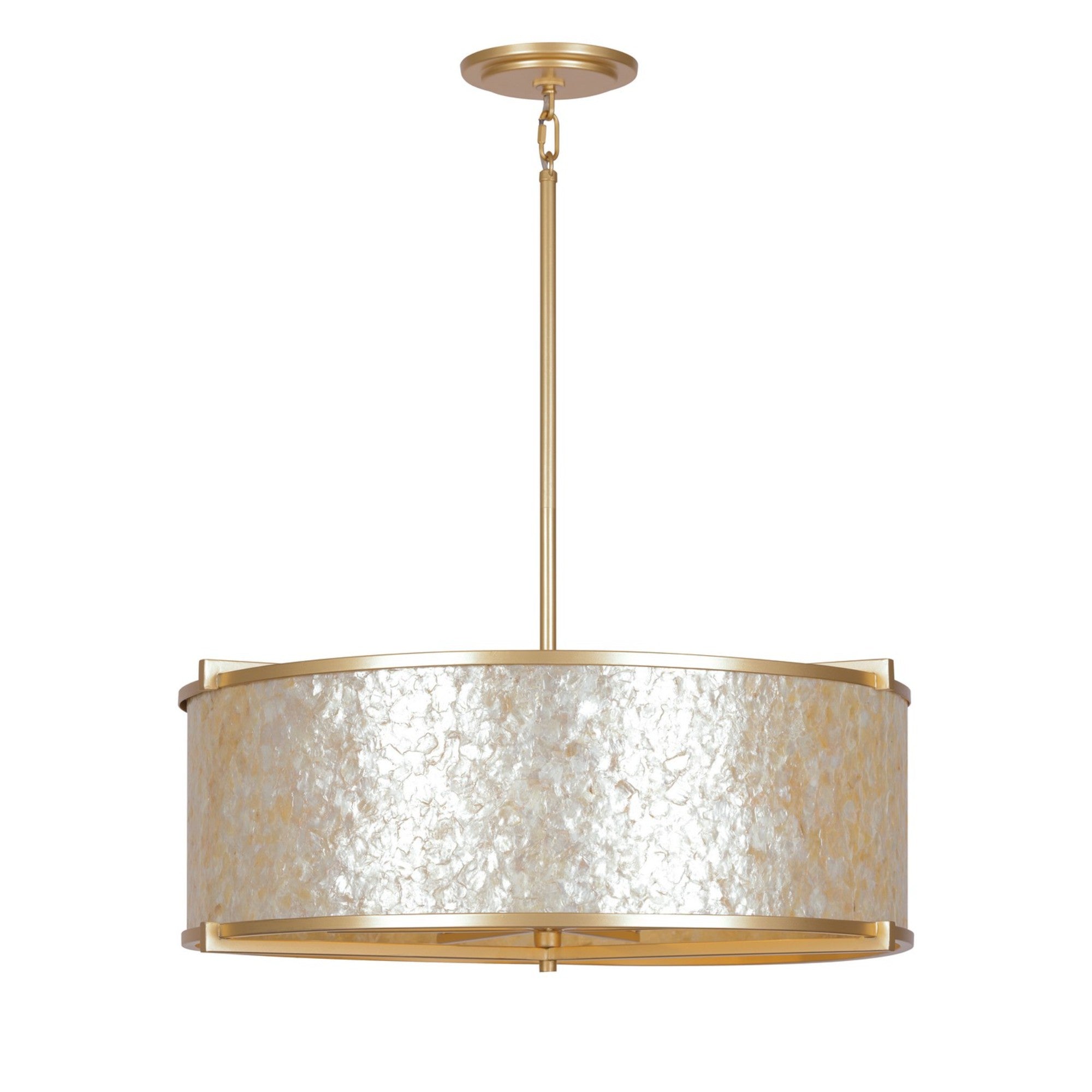 Sommers Bend Pendant Light Gold Finish - Bees Lighting