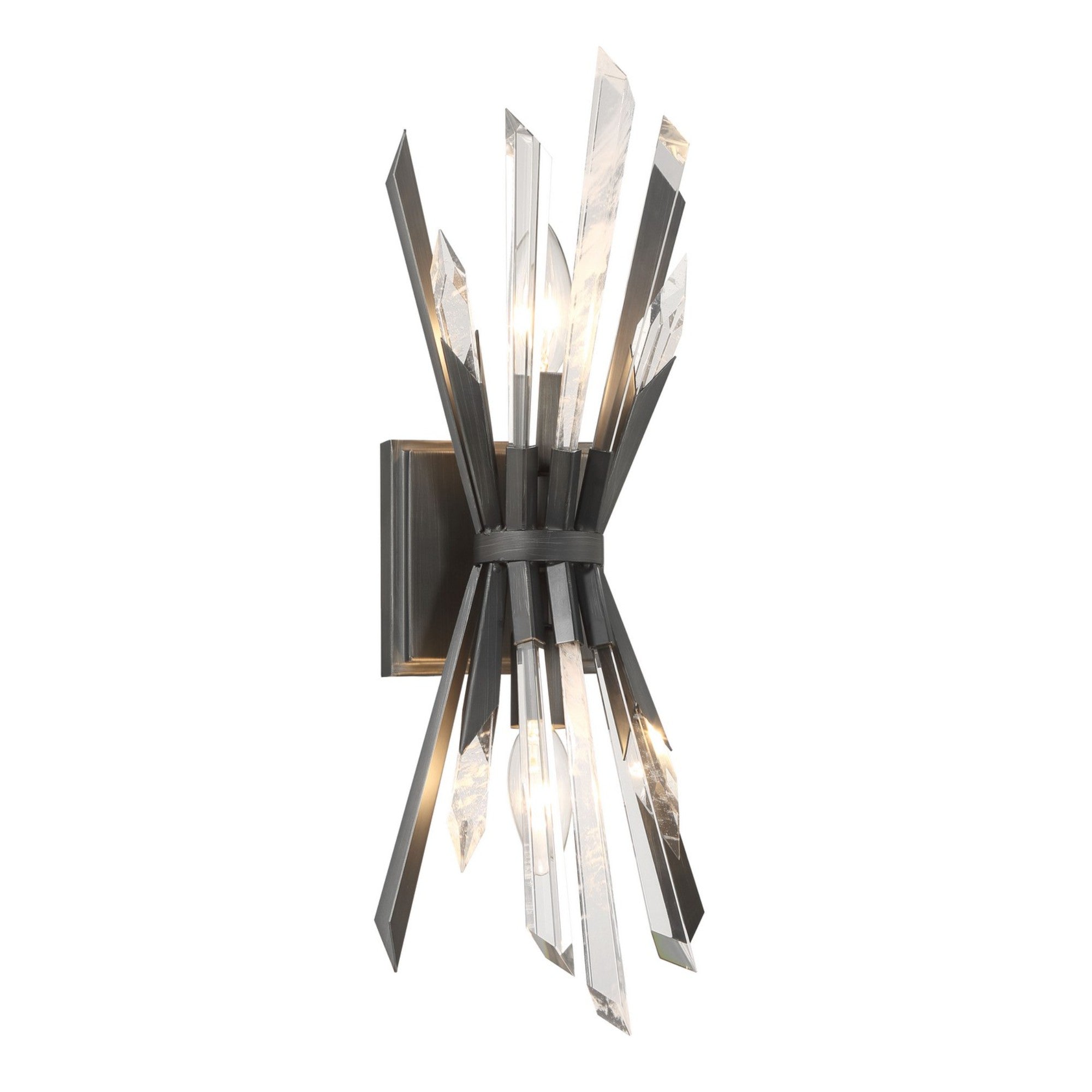 Elsa Wall Sconce Gray Finish - Bees Lighting
