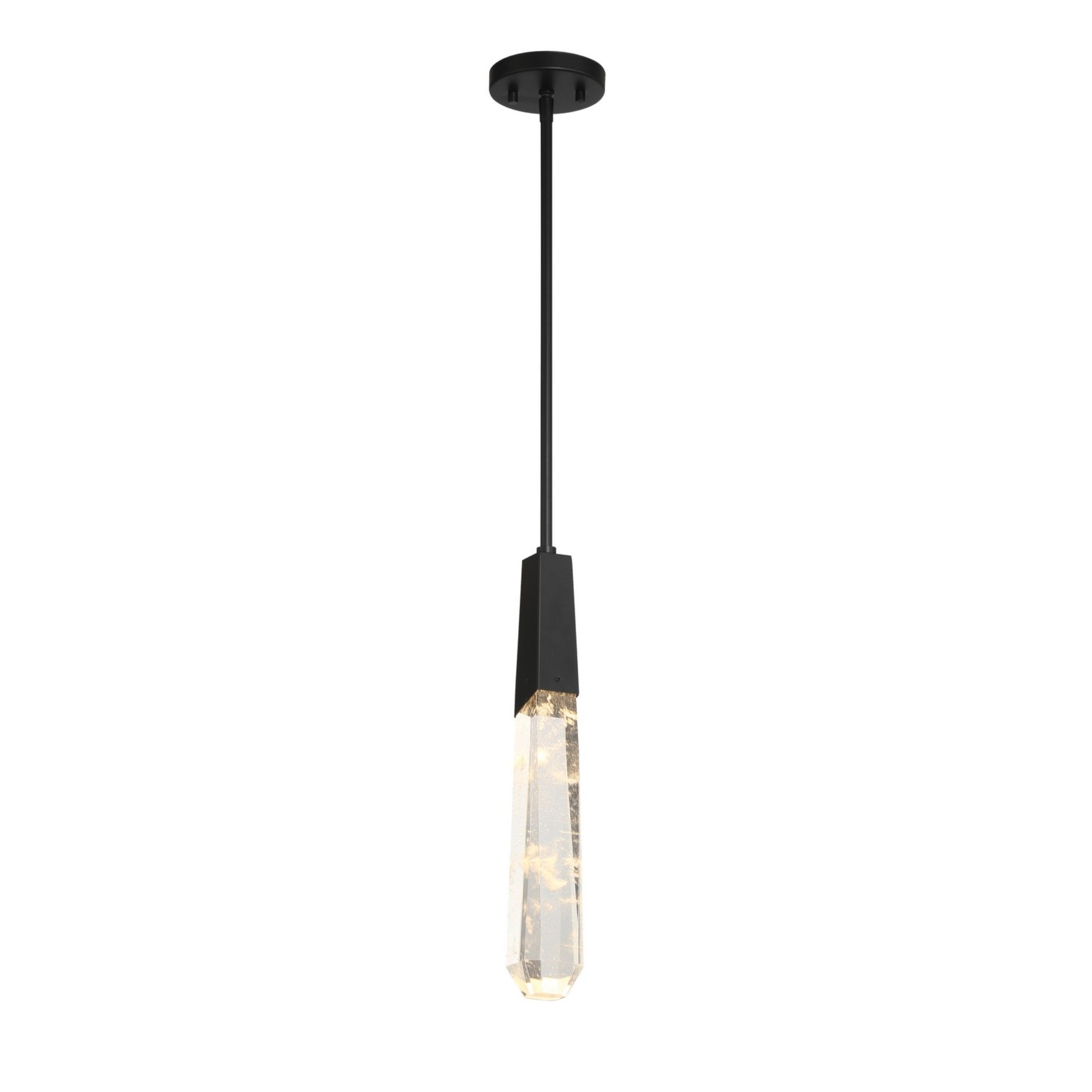 Drifting Droplets 19" LED Pendant, Coal Finish - Bees Lighting