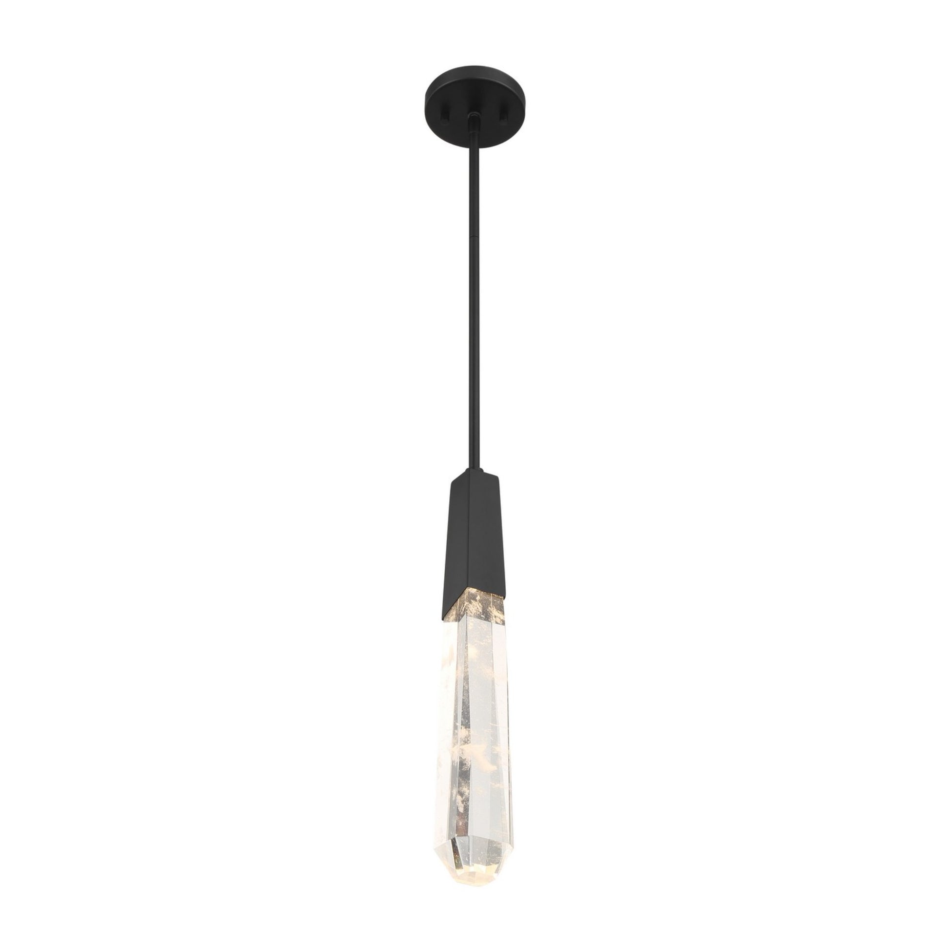 Drifting Droplets 19" LED Pendant, Coal Finish - Bees Lighting