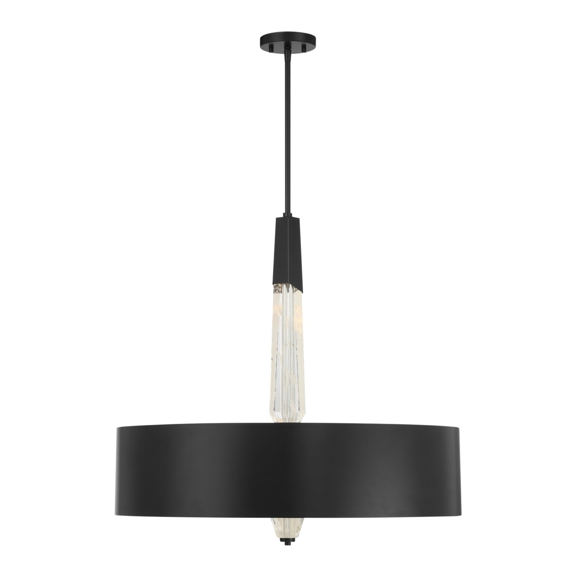 Drifting Droplets 28" LED Pendant, Coal Finish - Bees Lighting