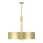 Drifting Droplets 28" 5 Lights LED Pendant Light - Bees Lighting