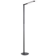 Task Portables 57" LED Table Lamp, Brushed Coal BlacK Finish - Bees Lighting