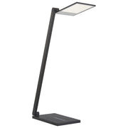 Task Portables LED Table Lamp, Coal Finish, Rectangle Head - Bees Lighting