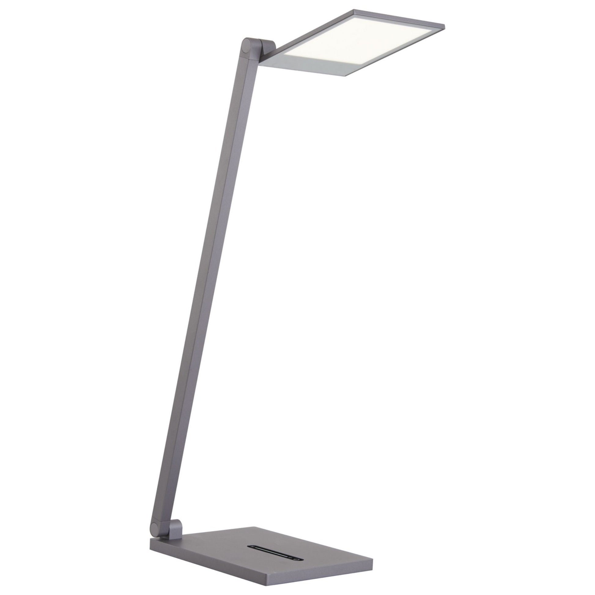 Task Portables LED Table Lamp, Earl Grey Finish, Square Head - Bees Lighting