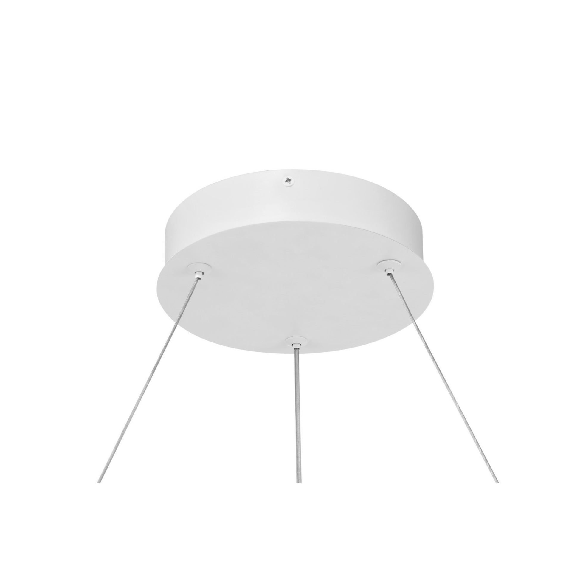 Conc 24" LED Pendant, Matte White Finish - Bees Lighting