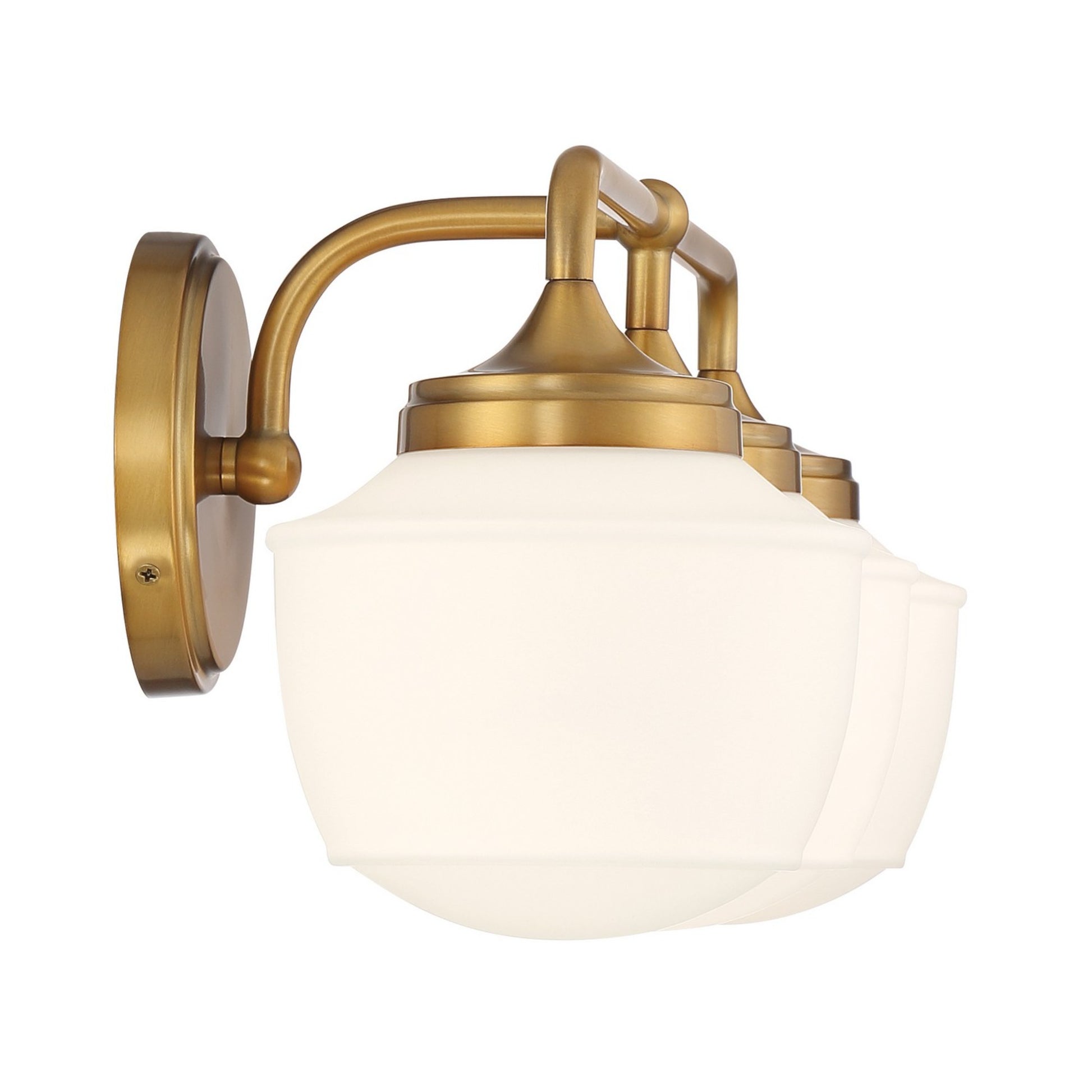 Cornwell 23" 3-Light Bath Vanity, Antique Noble Brass Finish - Bees Lighting