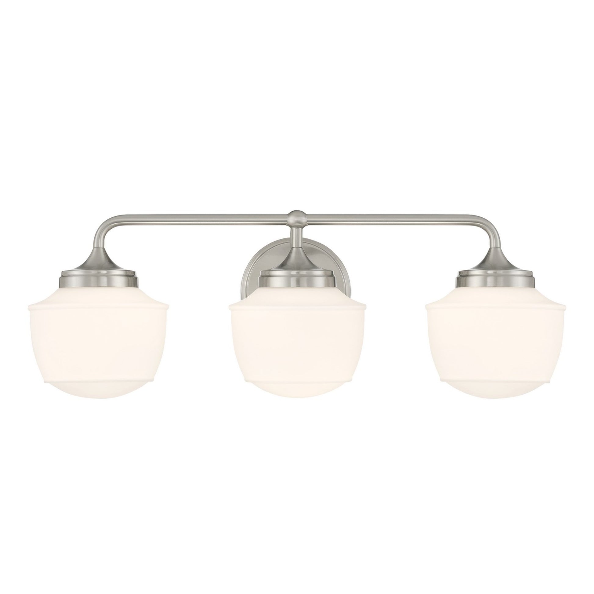 Cornwell 23" 3-Light Bath Vanity, Brushed Nickel Finish - Bees Lighting