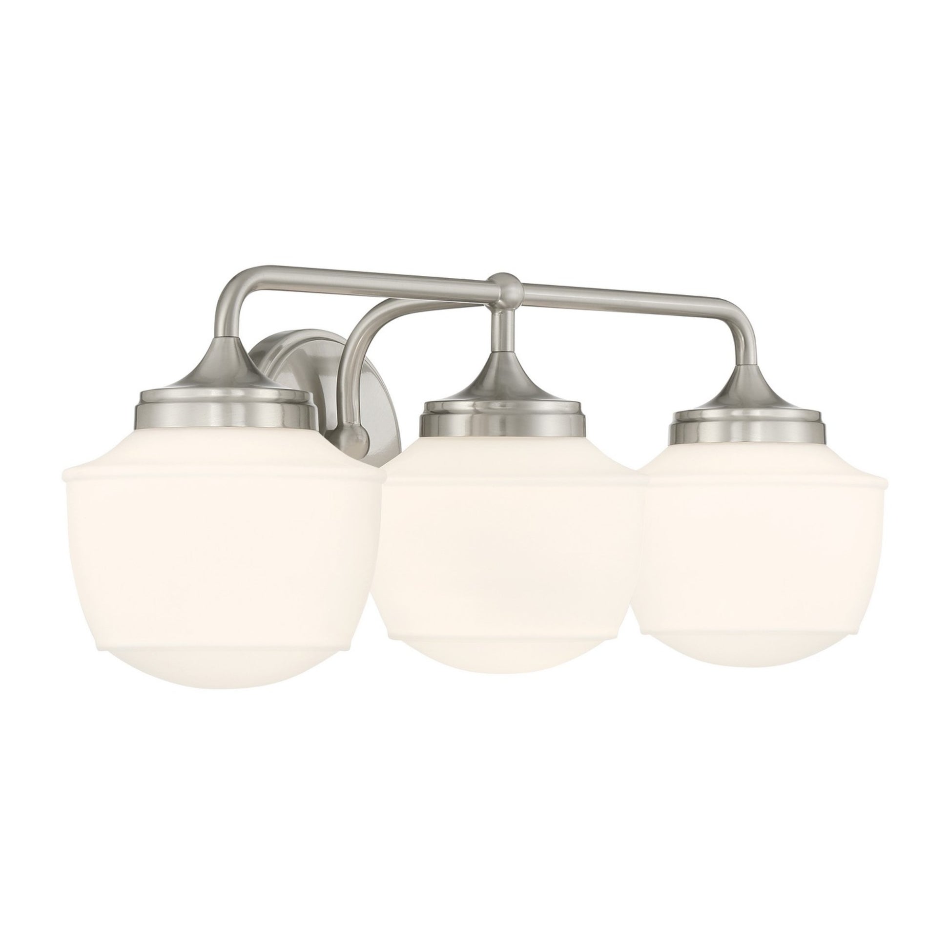 Cornwell 23" 3-Light Bath Vanity, Brushed Nickel Finish - Bees Lighting