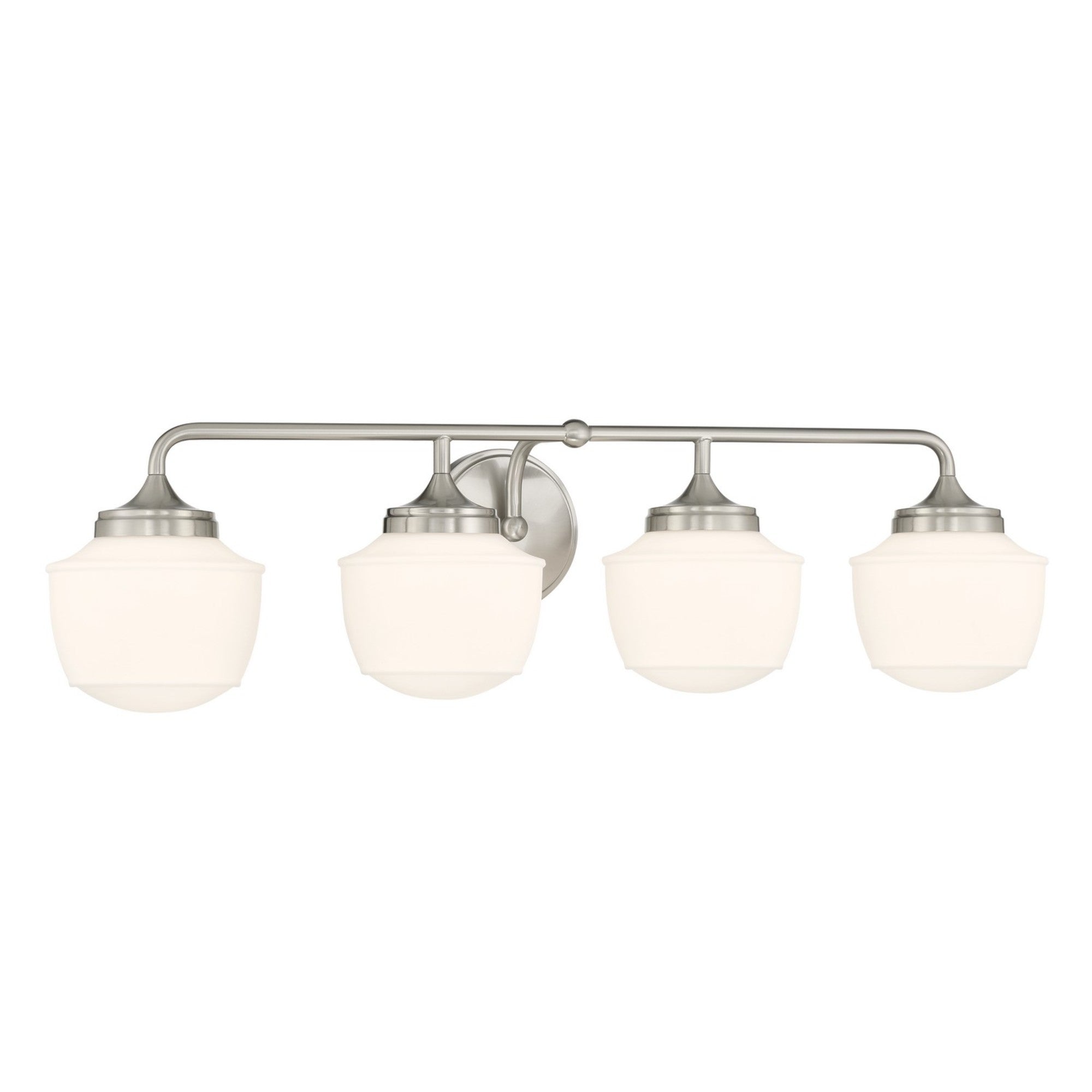 Cornwell 32" 4-Light Bath Vanity, Brushed Nickel Finish - Bees Lighting
