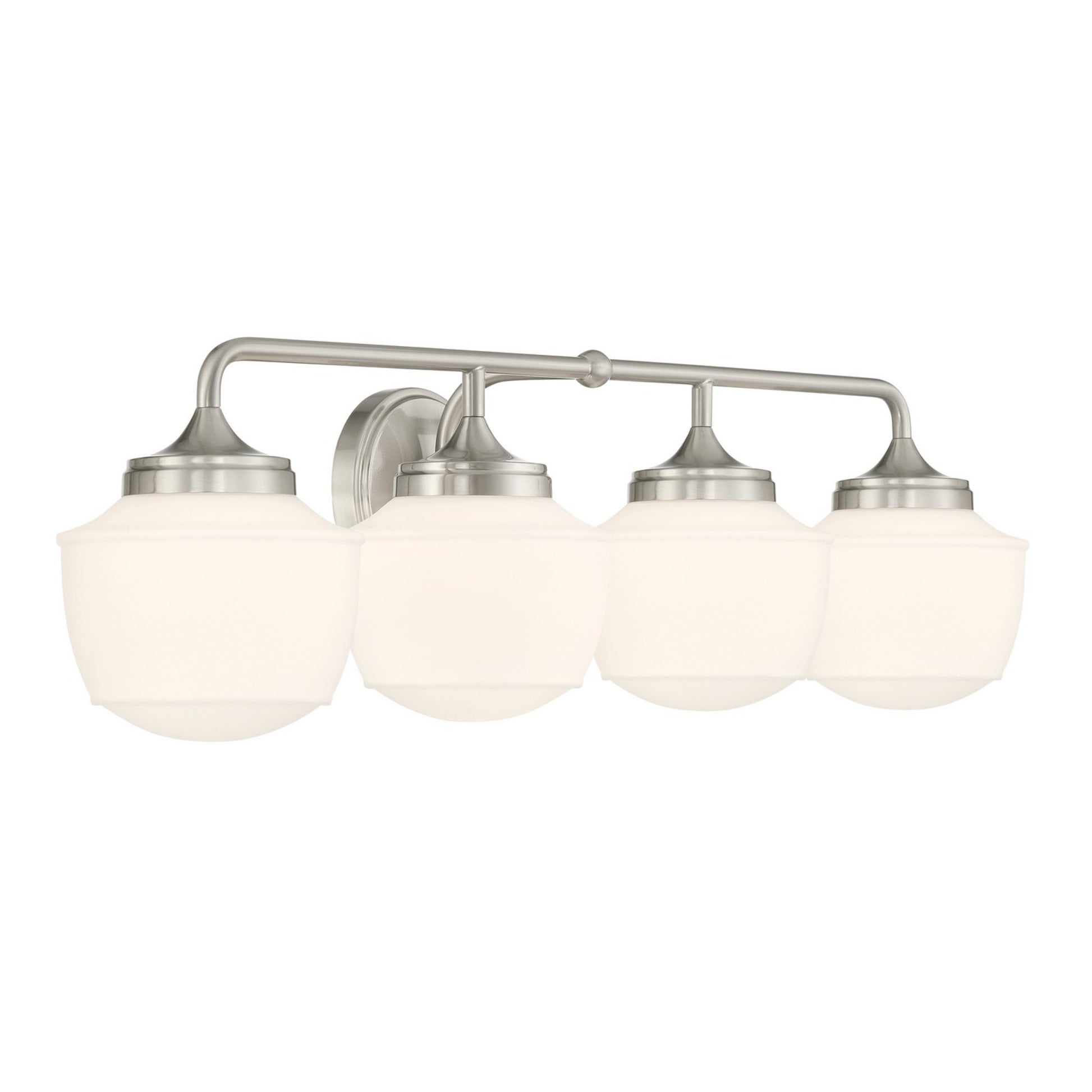 Cornwell 32" 4-Light Bath Vanity, Brushed Nickel Finish - Bees Lighting