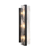 Cloud Break 24" 3-Light Wall Sconce, Coal Finish - Bees Lighting
