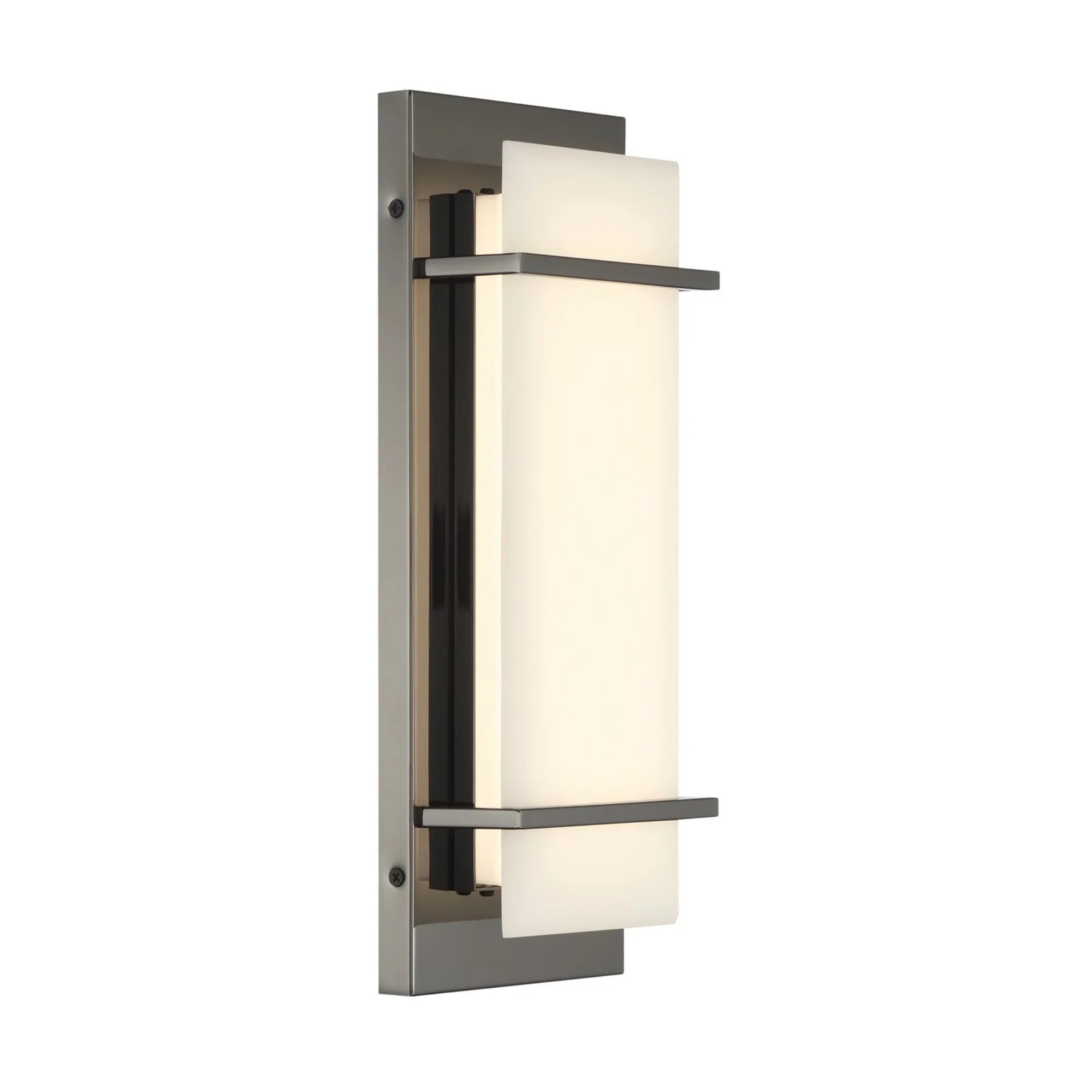Tarnos 16" LED Wall Sconce, Gun Metal Finish - Bees Lighting