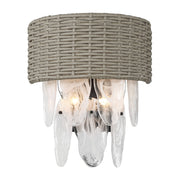 Breakers Isle 19" 4-Light Wall Sconce, Coal Finish - Bees Lighting