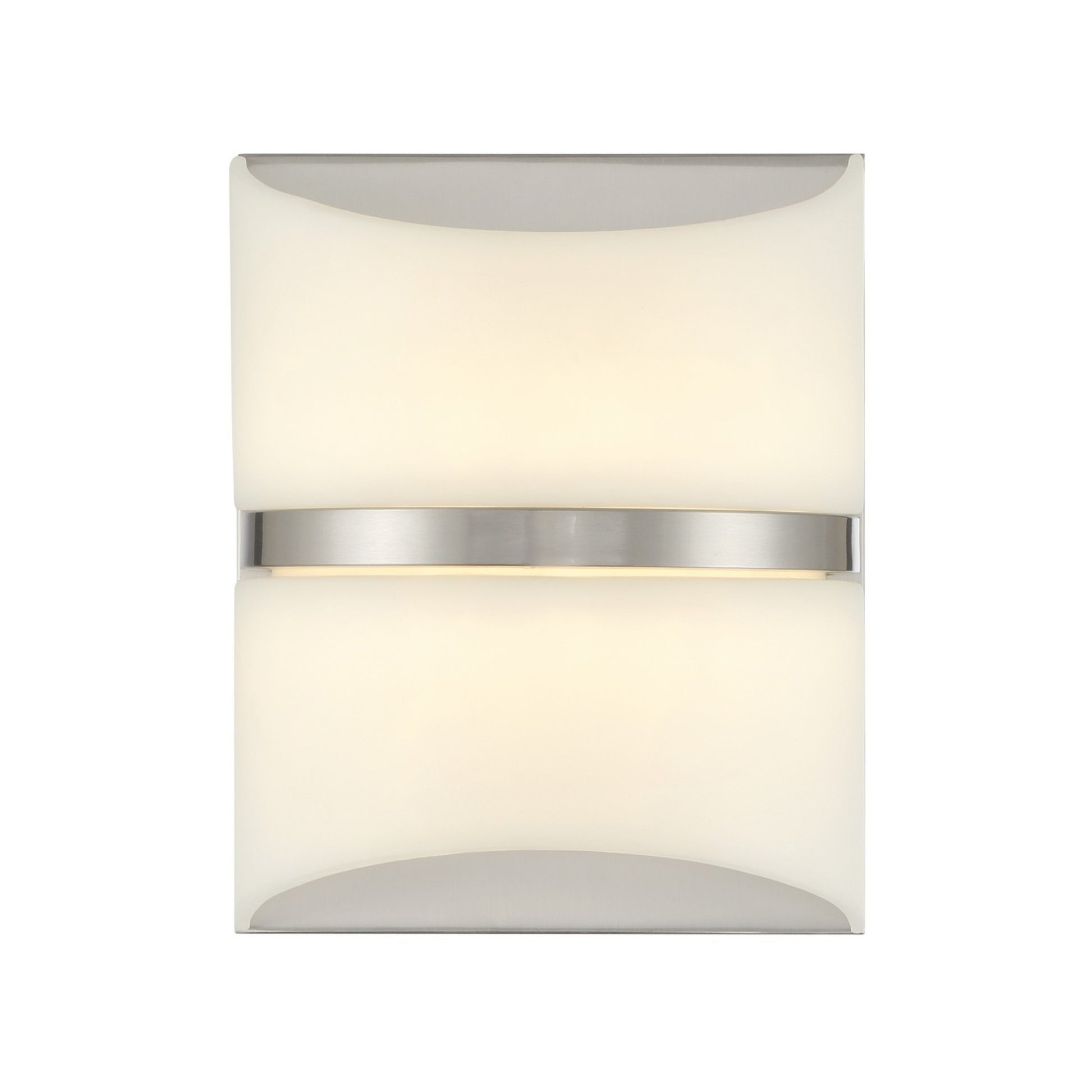Velaux 11" LED Wall Sconce, Brushed Nickel Finish - Bees Lighting