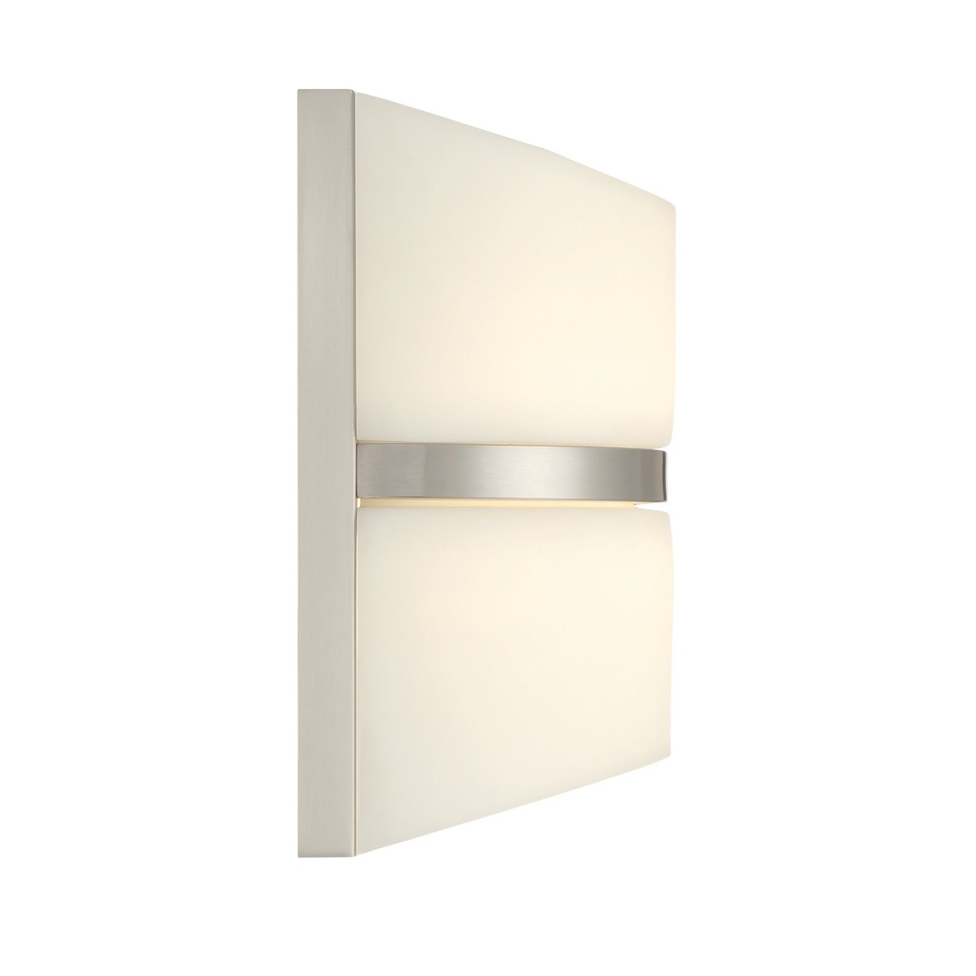 Velaux 11" LED Wall Sconce, Brushed Nickel Finish - Bees Lighting