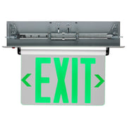Satco|Nuvo LED Edge-Lit Exit Sign - Bees Lighting