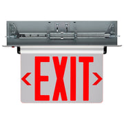 Satco|Nuvo LED Edge-Lit Exit Sign - Bees Lighting