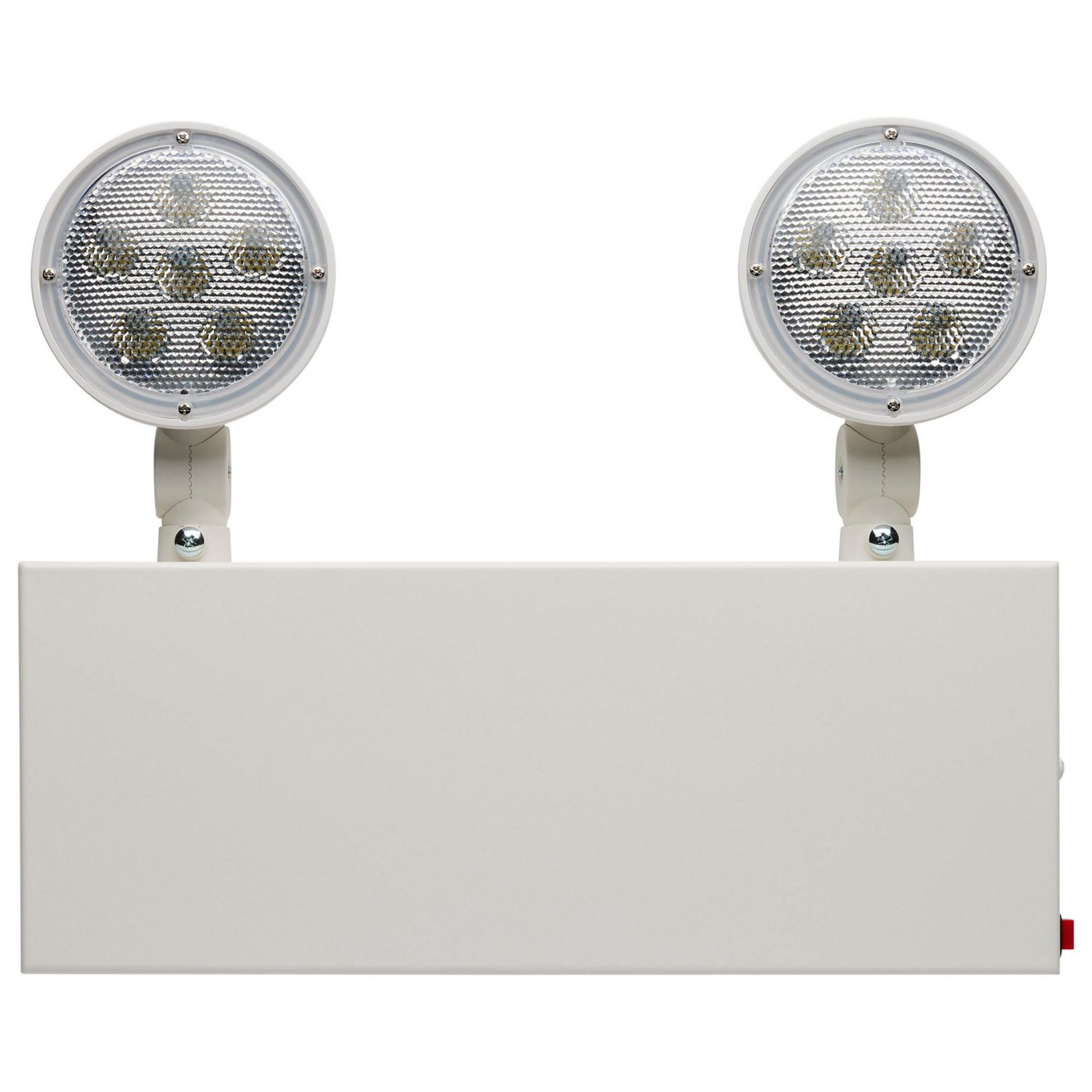 LED Emergency Light,  220 Lumens, Wall Mount, White