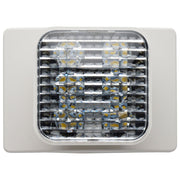 Single Head Remote LED Emergency Light, White