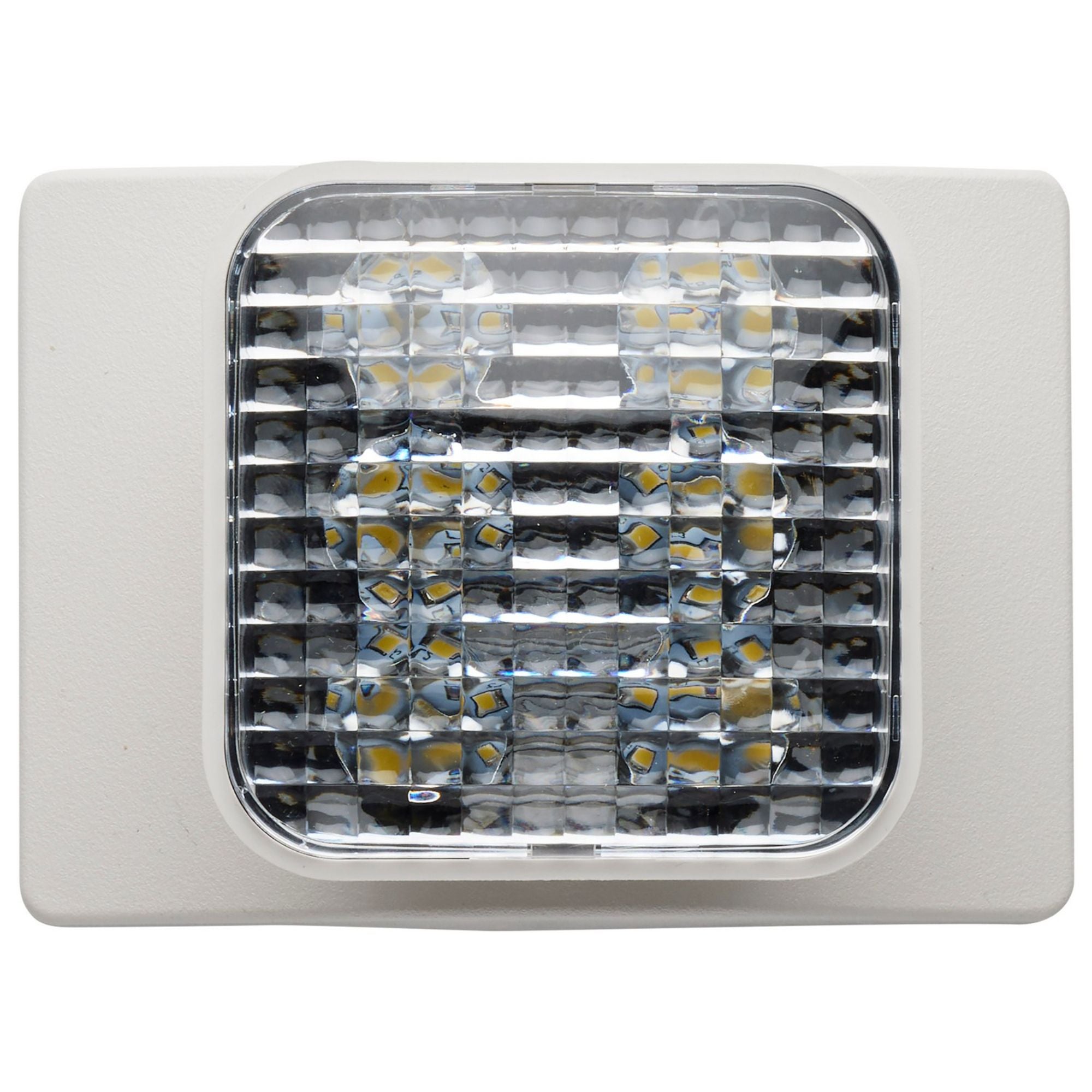 Single Head Remote LED Emergency Light, White