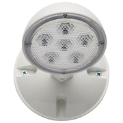 Single Head Remote Outdoor LED Emergency Light, White - Bees Lighting