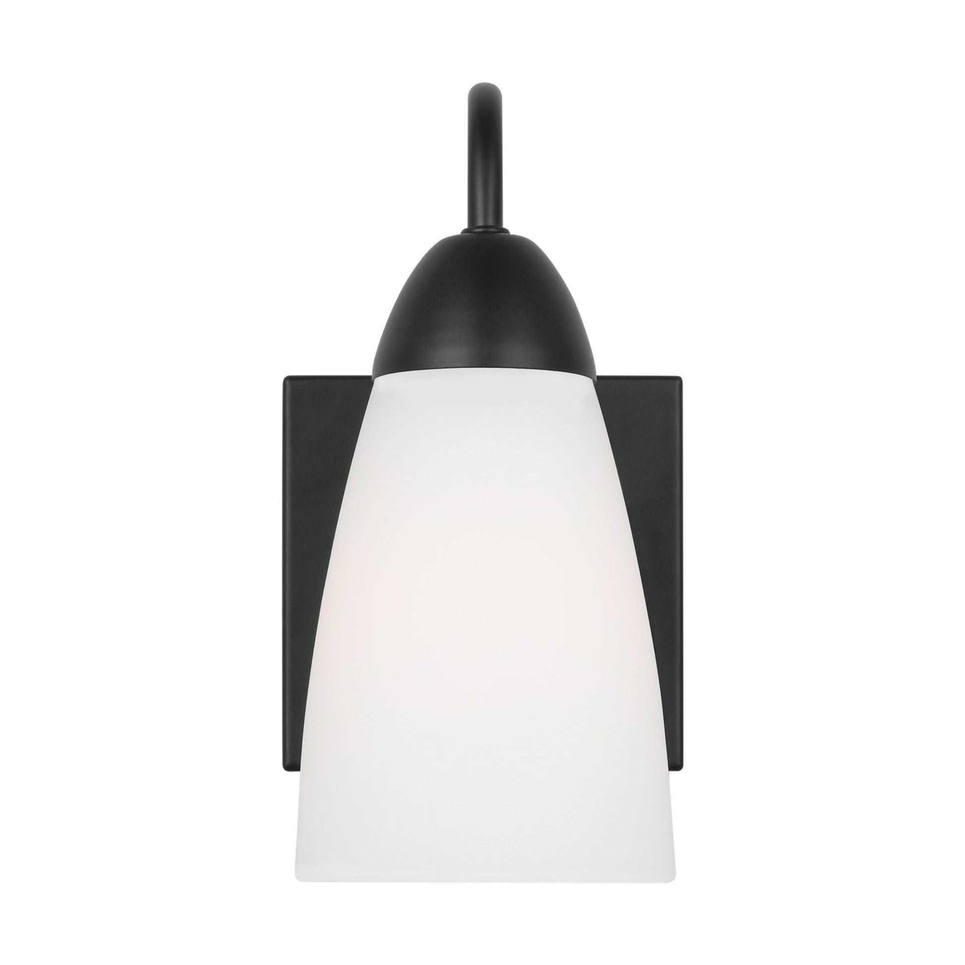 Seville 9" Bath Sconce, Midnight Black Finish - Bees Lighting