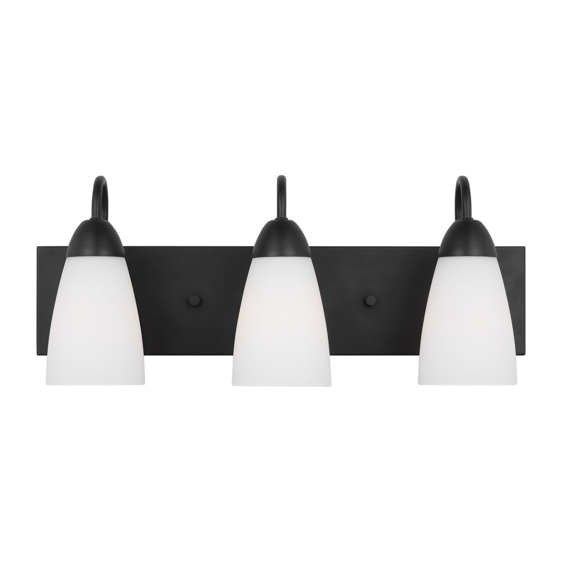 Seville 21" 3-Light Bathroom Vanity, Midnight Black Finish - Bees Lighting